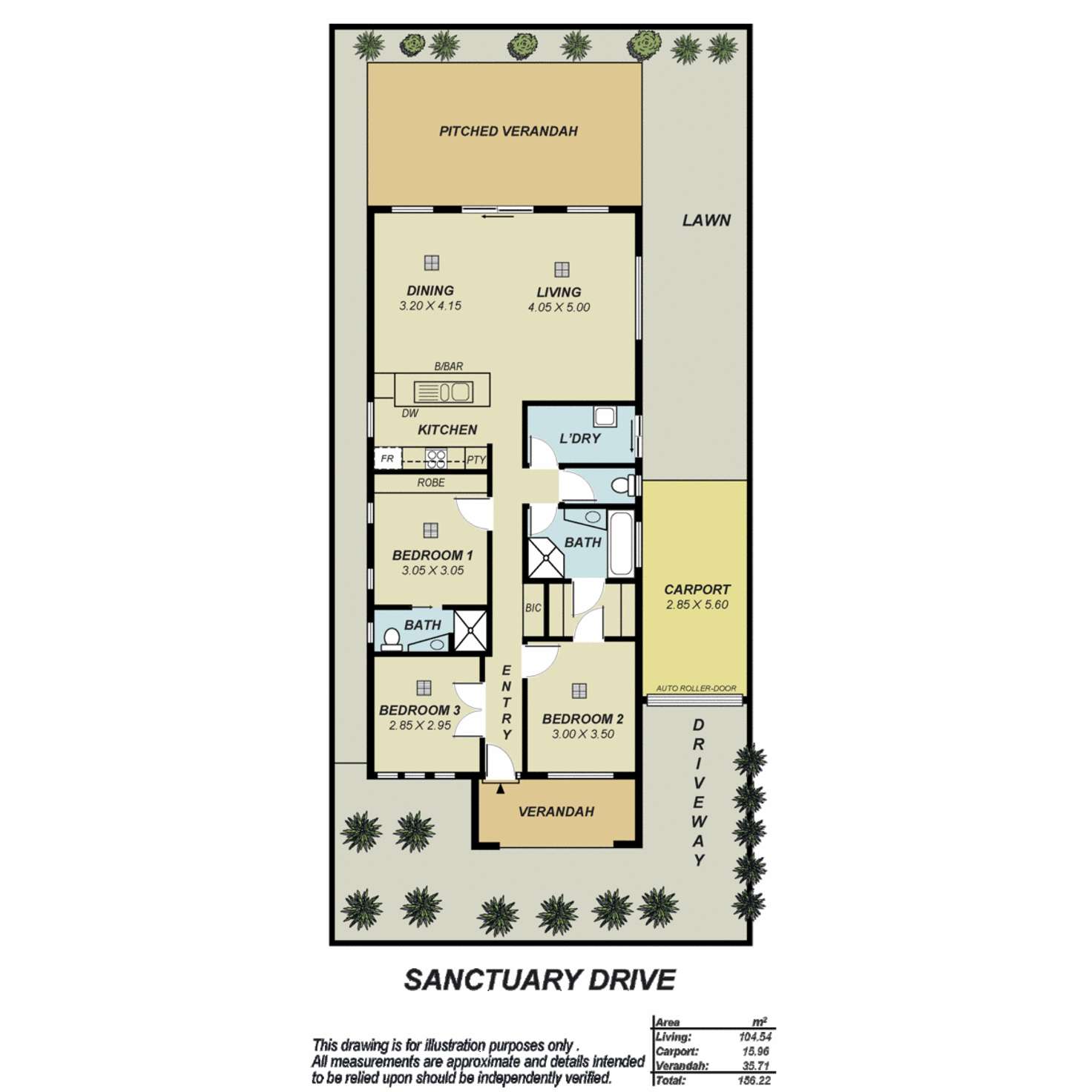 Floorplan of Homely house listing, 25 Sanctuary Drive, Mawson Lakes SA 5095