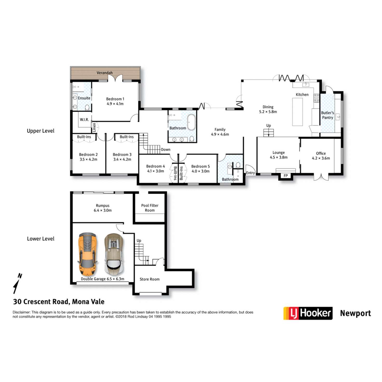 Floorplan of Homely house listing, 30 Crescent Road, Mona Vale NSW 2103