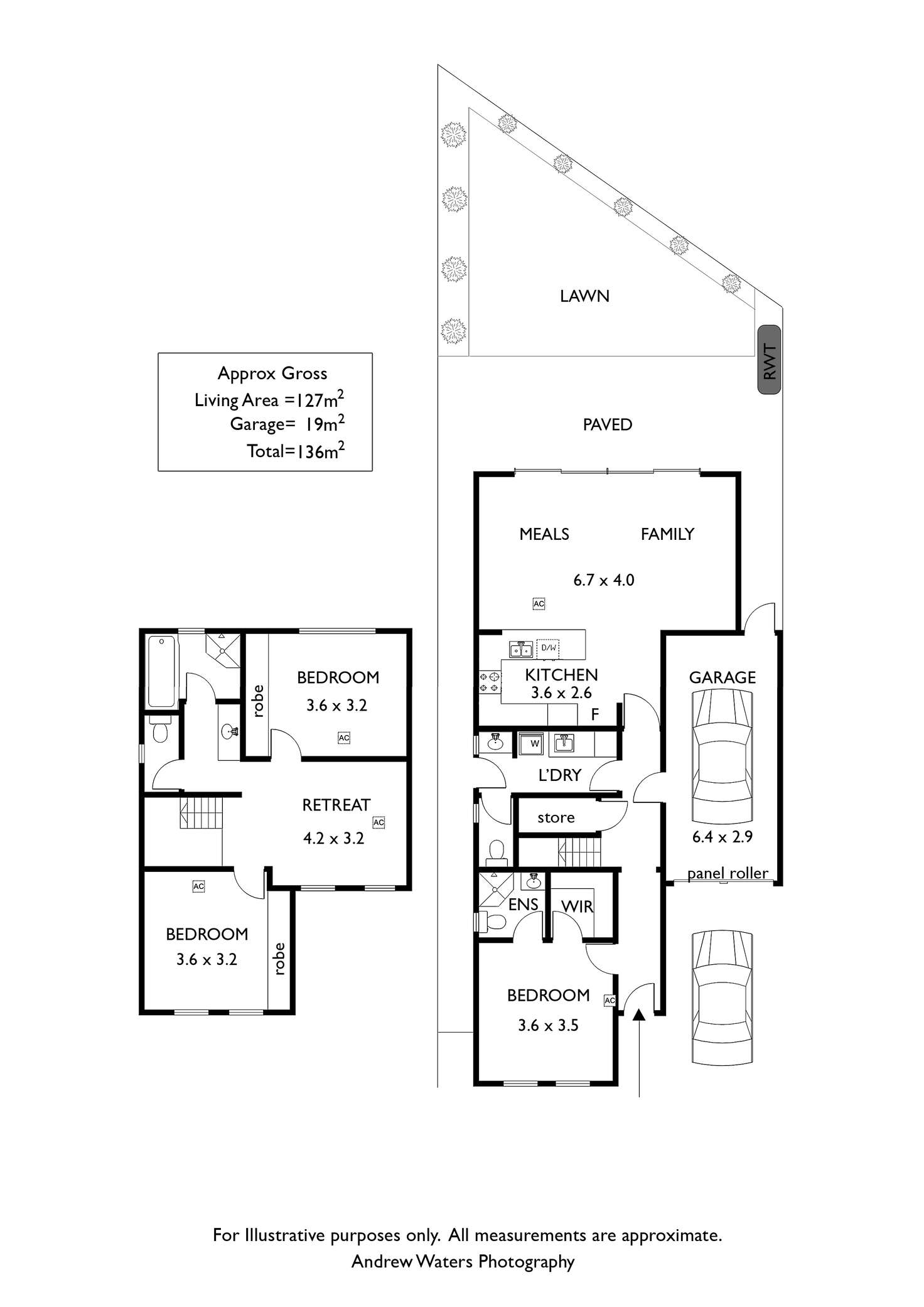 Floorplan of Homely house listing, 3/43 May Street, Albert Park SA 5014