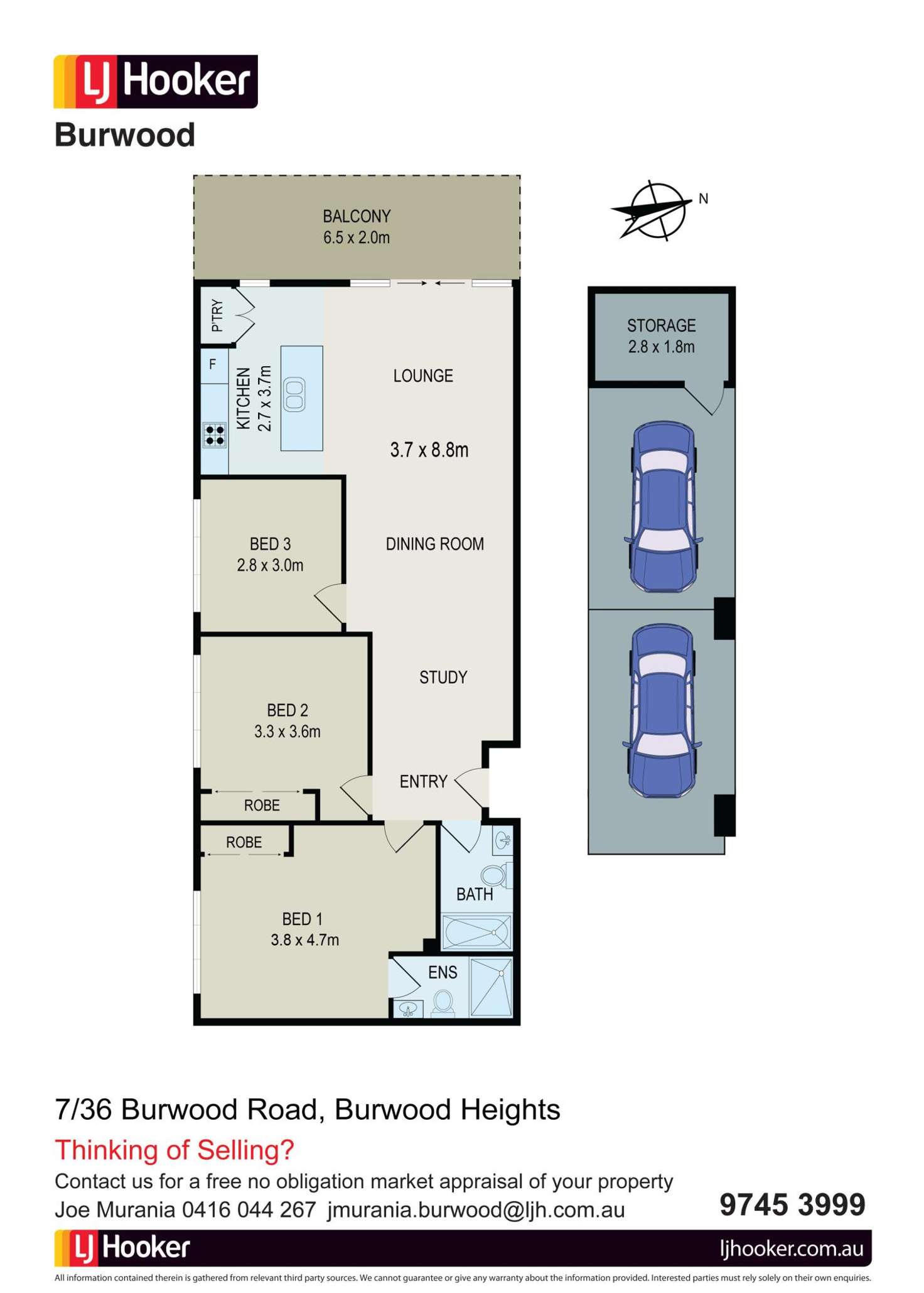 Floorplan of Homely unit listing, 7/36 Burwood Road, Burwood Heights NSW 2136