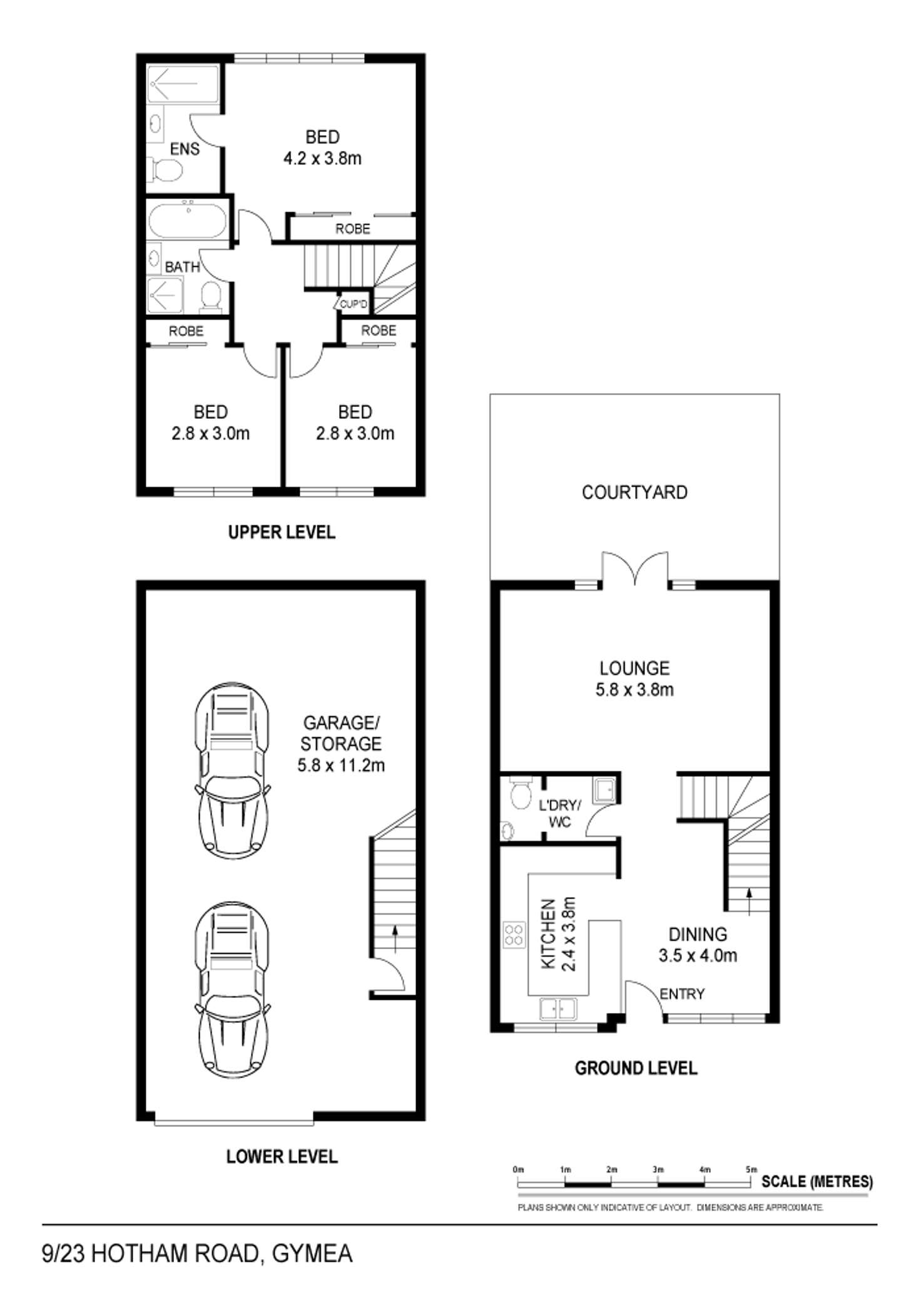 Floorplan of Homely townhouse listing, 9/23-29 Hotham Rd, Gymea NSW 2227