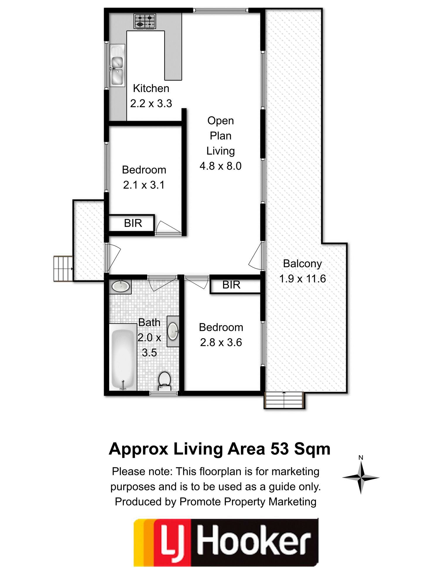 Floorplan of Homely house listing, 19 Le Compte Place, Bagdad TAS 7030