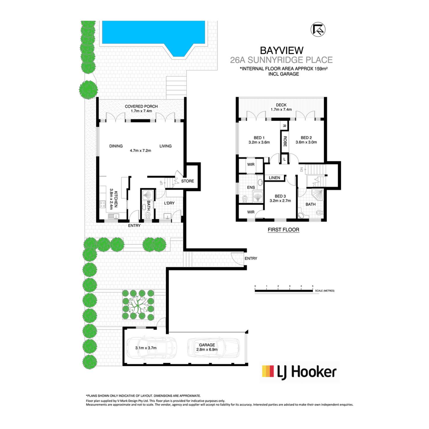 Floorplan of Homely house listing, 26A Sunnyridge Place, Bayview NSW 2104