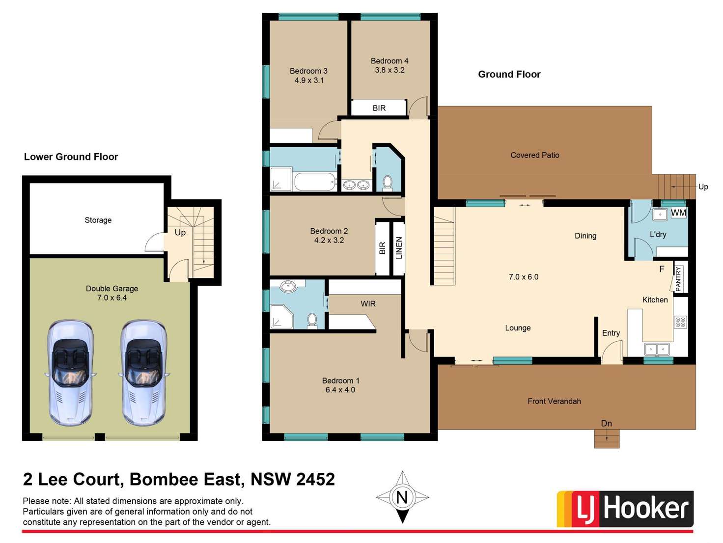 Floorplan of Homely house listing, 2 Lee Court, Boambee East NSW 2452