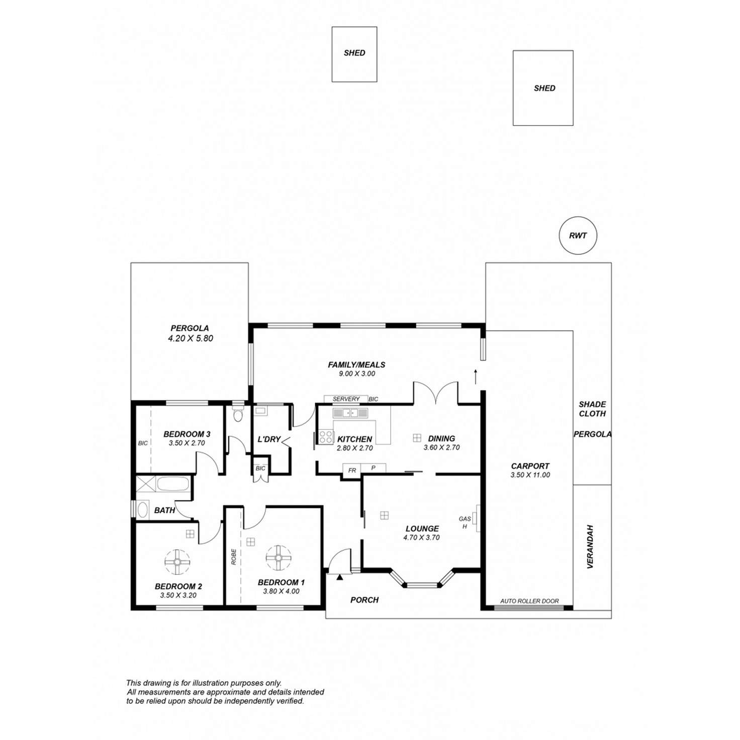 Floorplan of Homely house listing, 27 Addison Avenue, Athelstone SA 5076