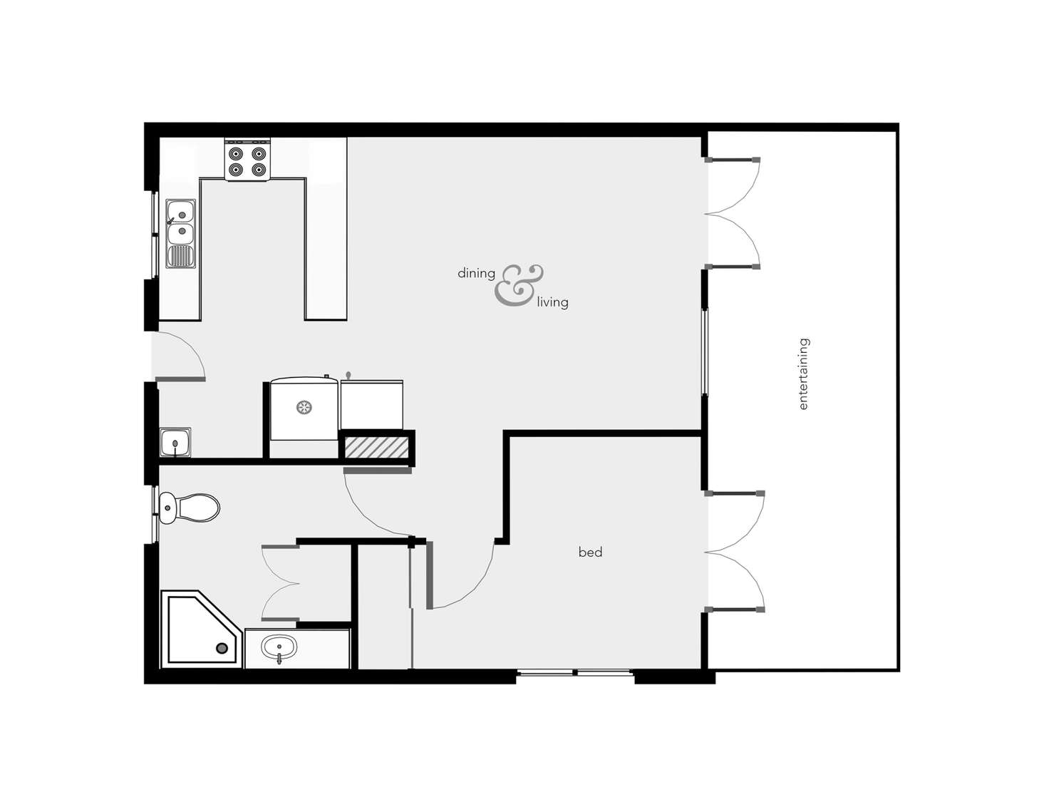 Floorplan of Homely unit listing, 3/115 Buchan Street, Bungalow QLD 4870