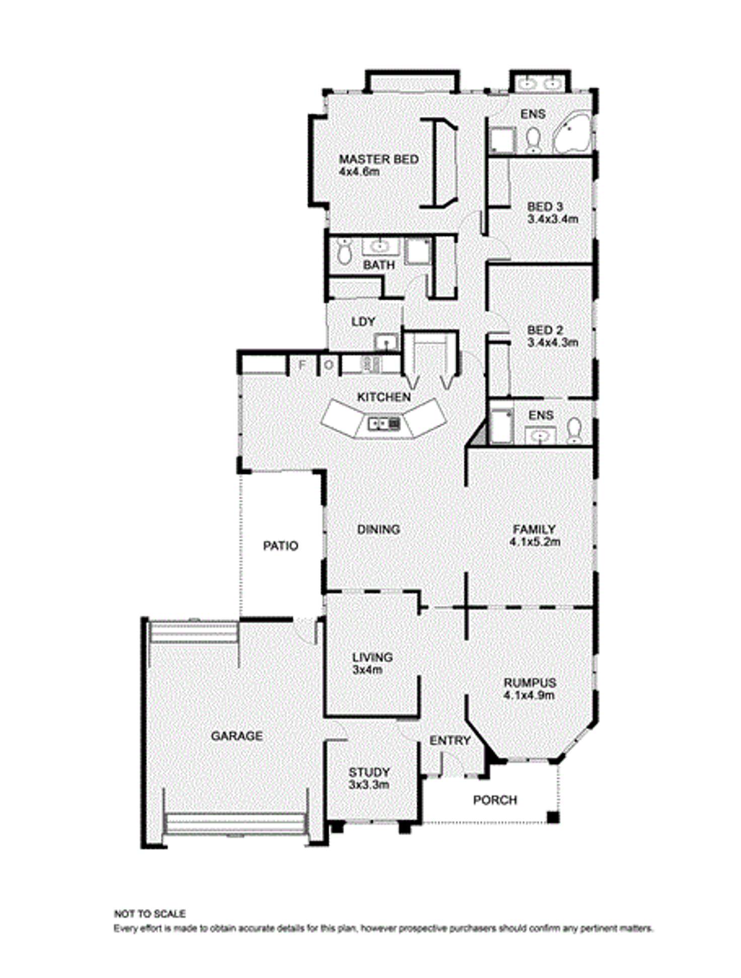 Floorplan of Homely house listing, 4 Red Oak Terrace, Lyndhurst VIC 3975