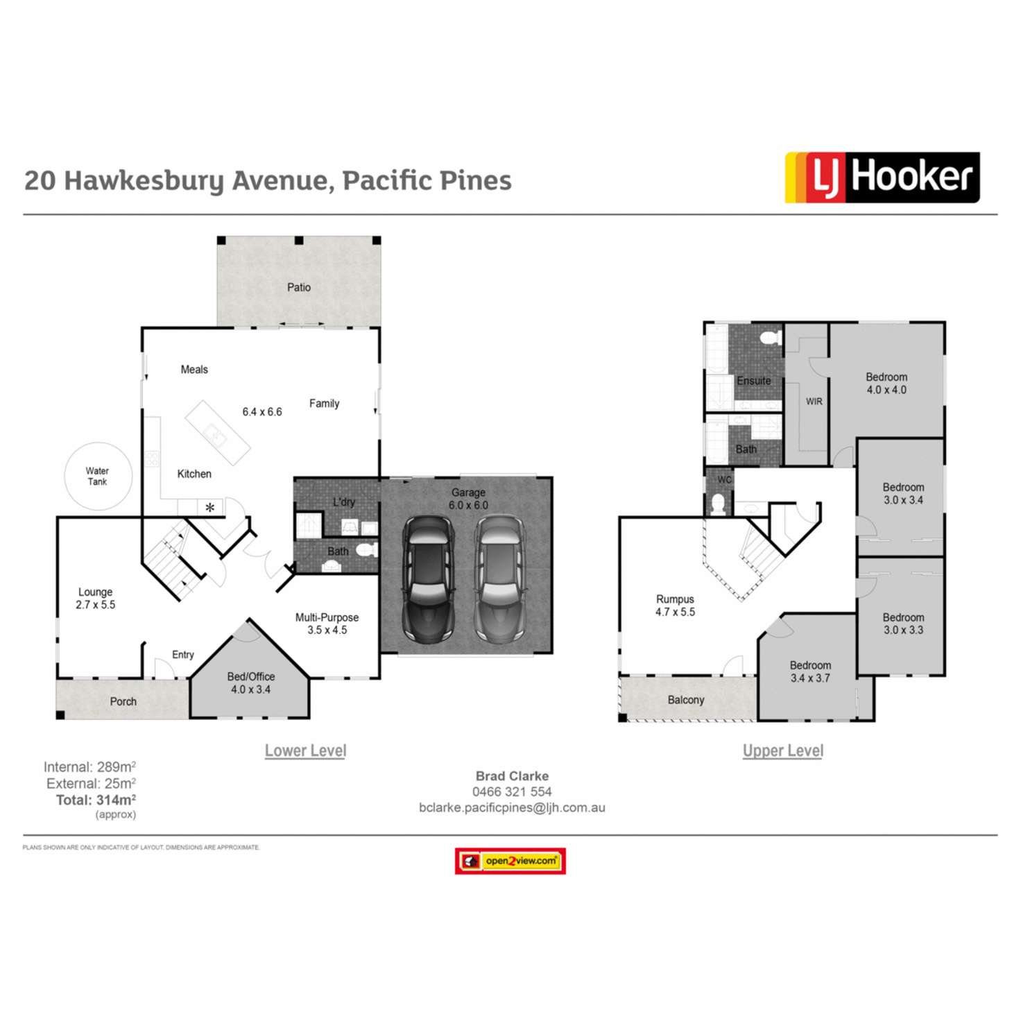 Floorplan of Homely house listing, 20 Hawkesbury Avenue, Pacific Pines QLD 4211
