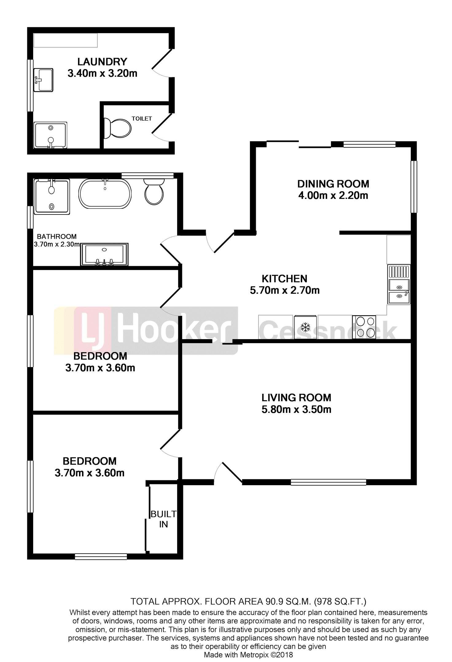 Floorplan of Homely house listing, 158 Northcote Street, Aberdare NSW 2325