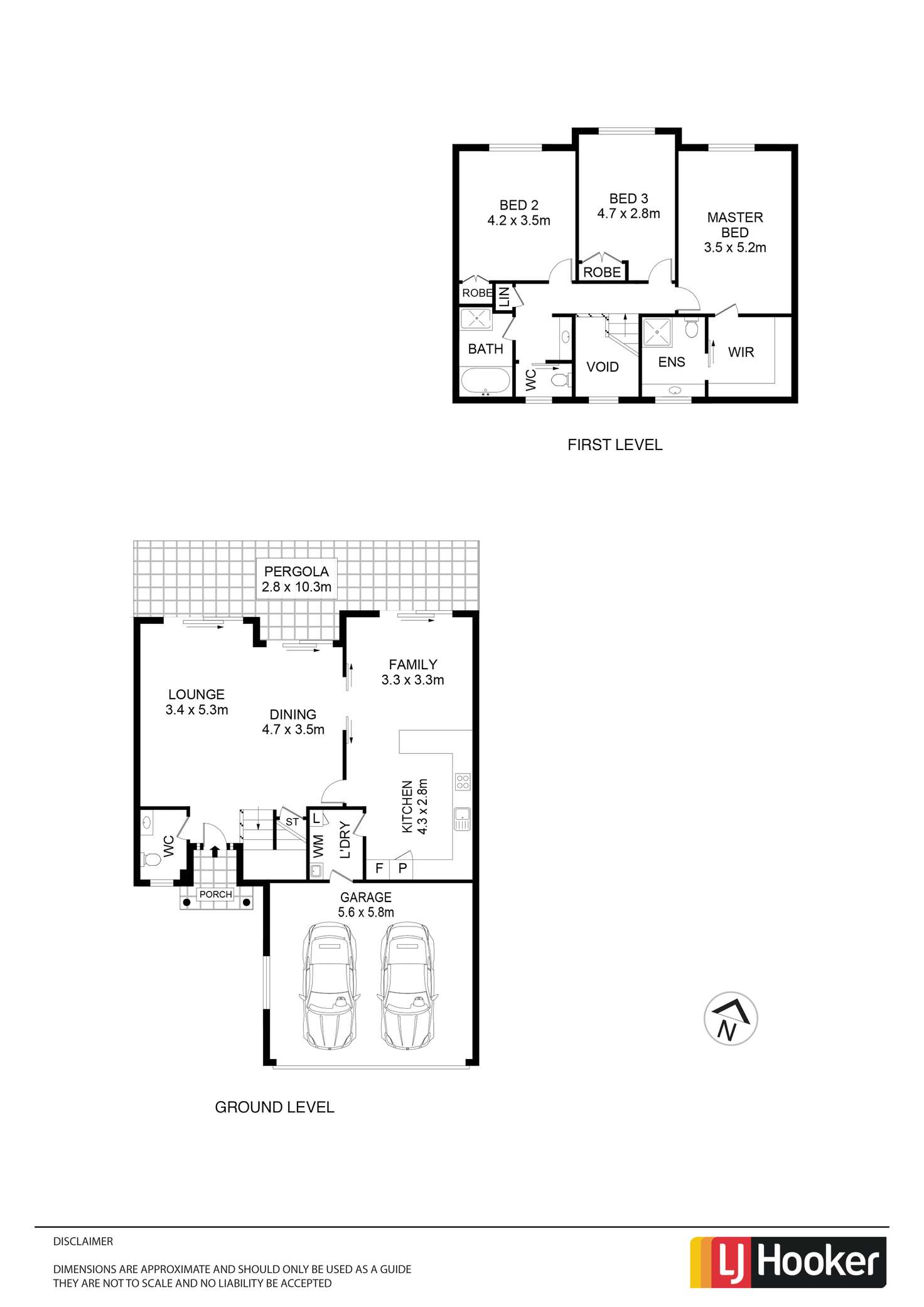 Floorplan of Homely house listing, 2/3 Mardi Court, Kellyville NSW 2155