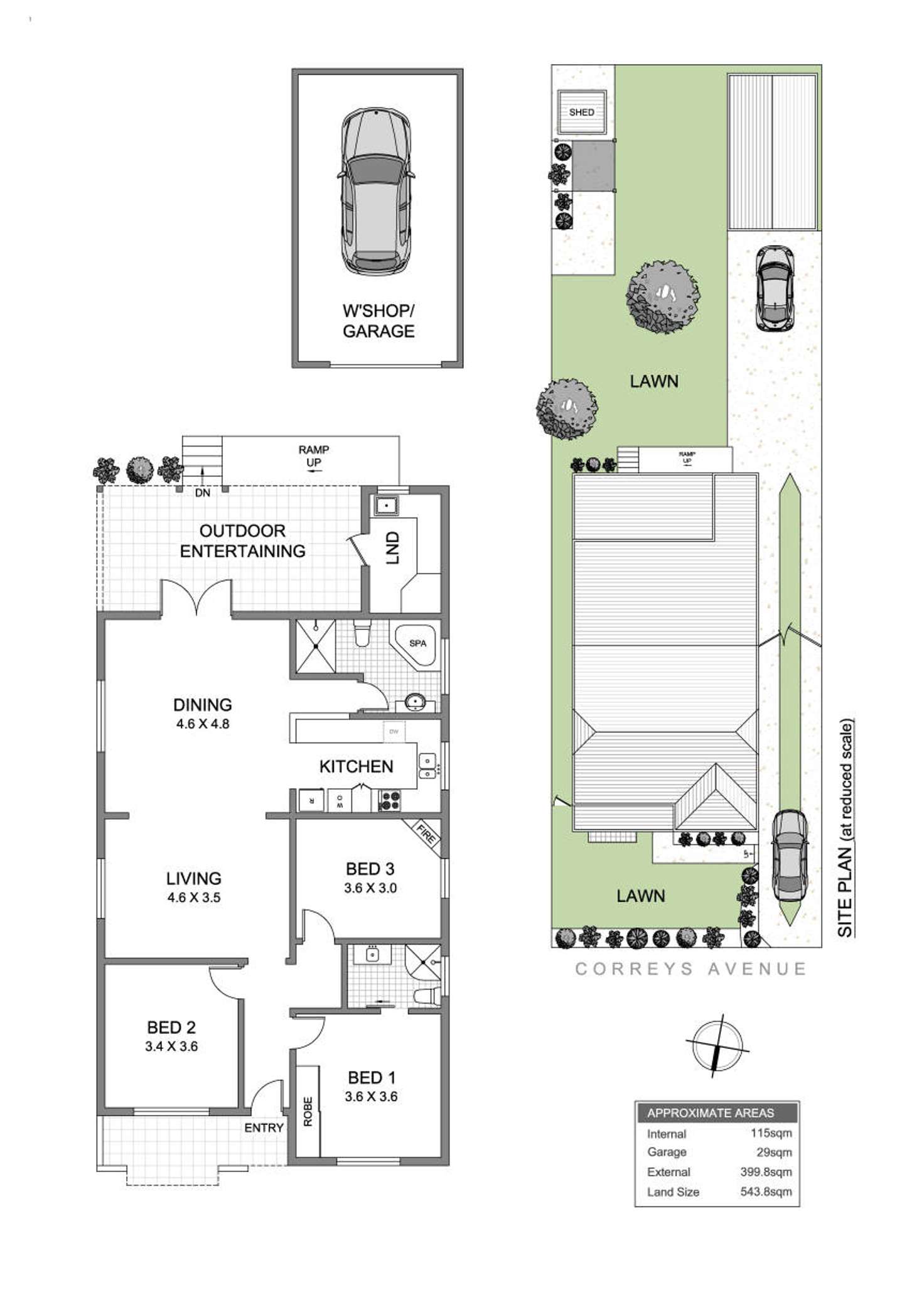 Floorplan of Homely house listing, 126 Correys Avenue, Concord NSW 2137