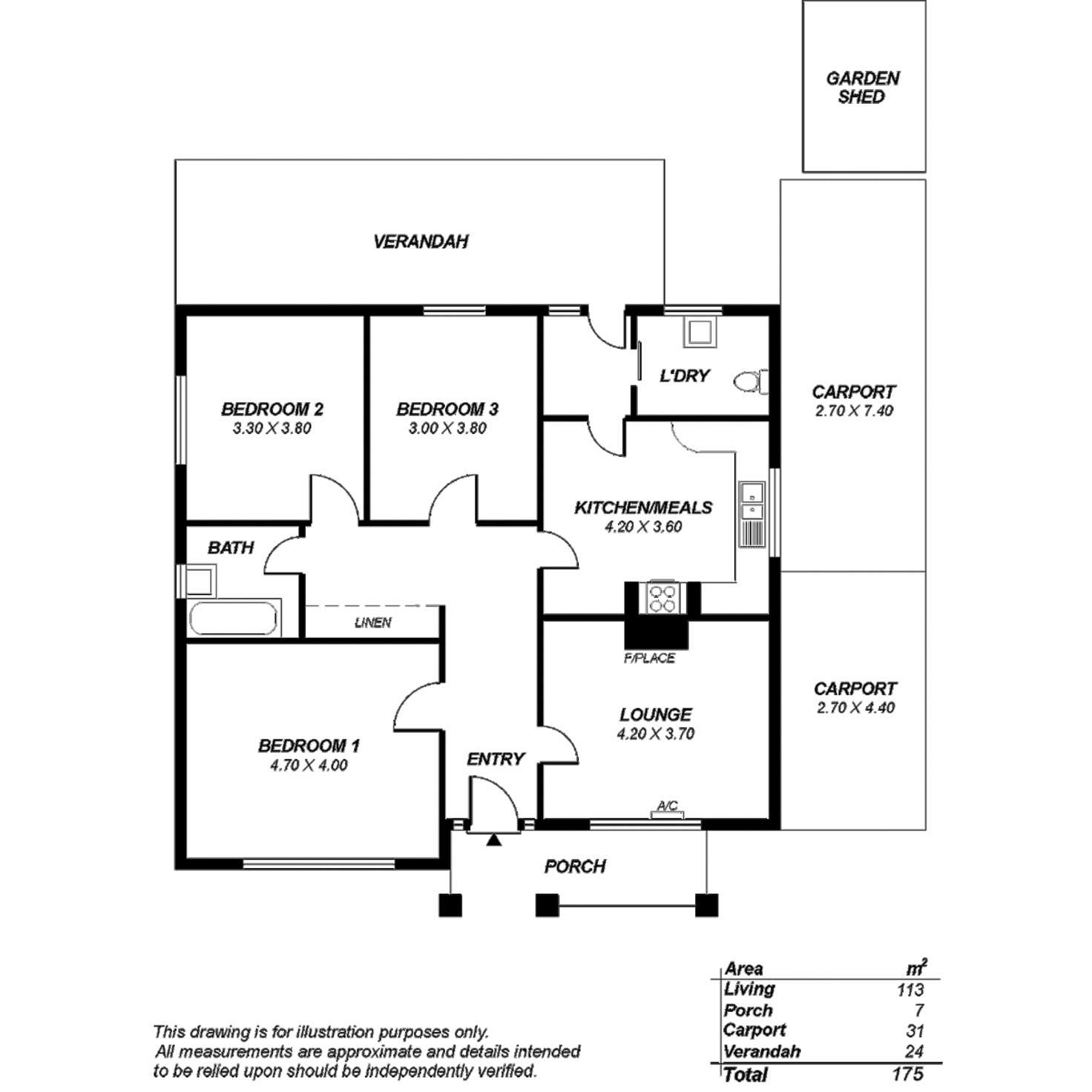 Floorplan of Homely house listing, 24 Second Street, Wingfield SA 5013