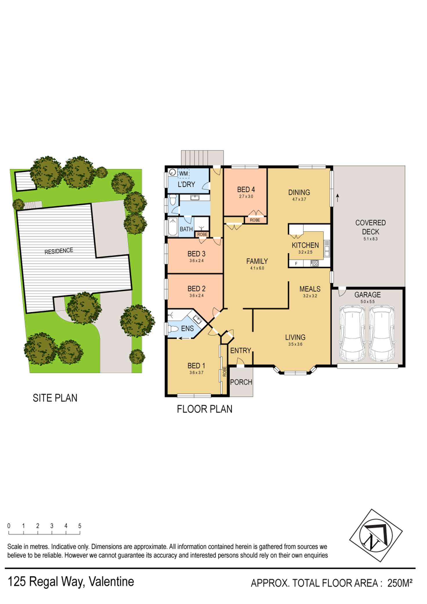 Floorplan of Homely house listing, 125 Regal Way, Valentine NSW 2280