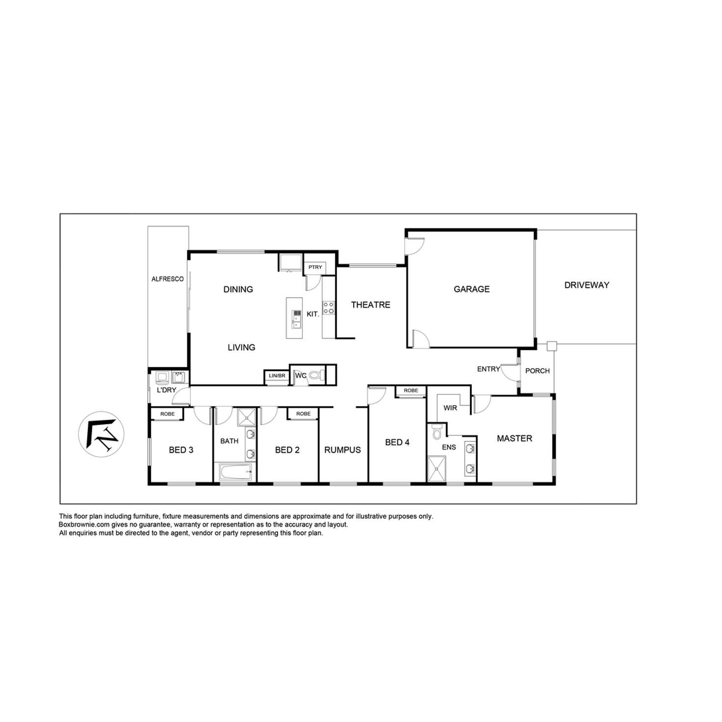 Floorplan of Homely house listing, 15 Statesman Way, Point Cook VIC 3030