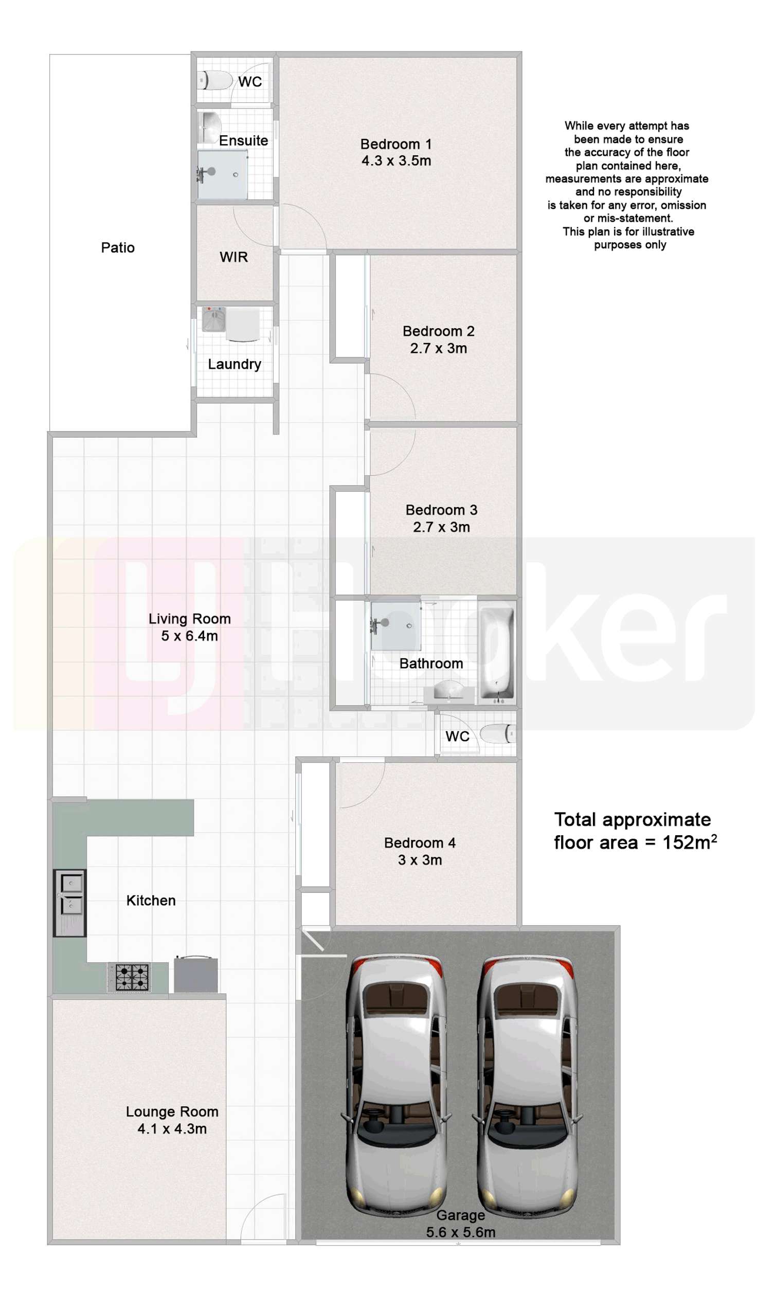 Floorplan of Homely house listing, 10 Milliken Circuit, Forest Lake QLD 4078