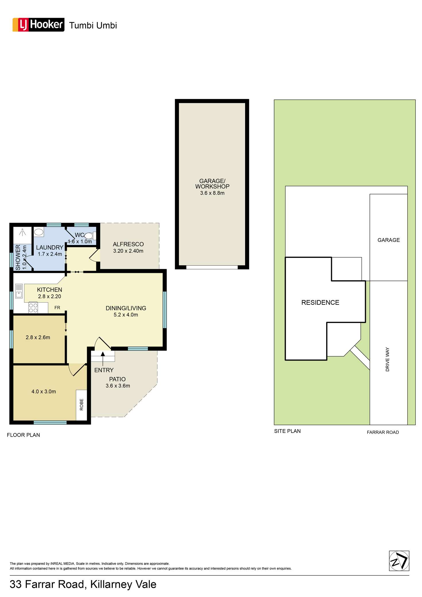 Floorplan of Homely house listing, 33 Farrar Road, Killarney Vale NSW 2261