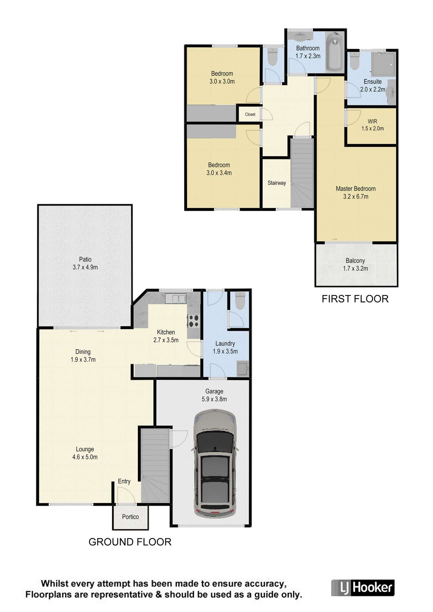Floorplan of Homely townhouse listing, 15/30 Graham Road, Carseldine QLD 4034