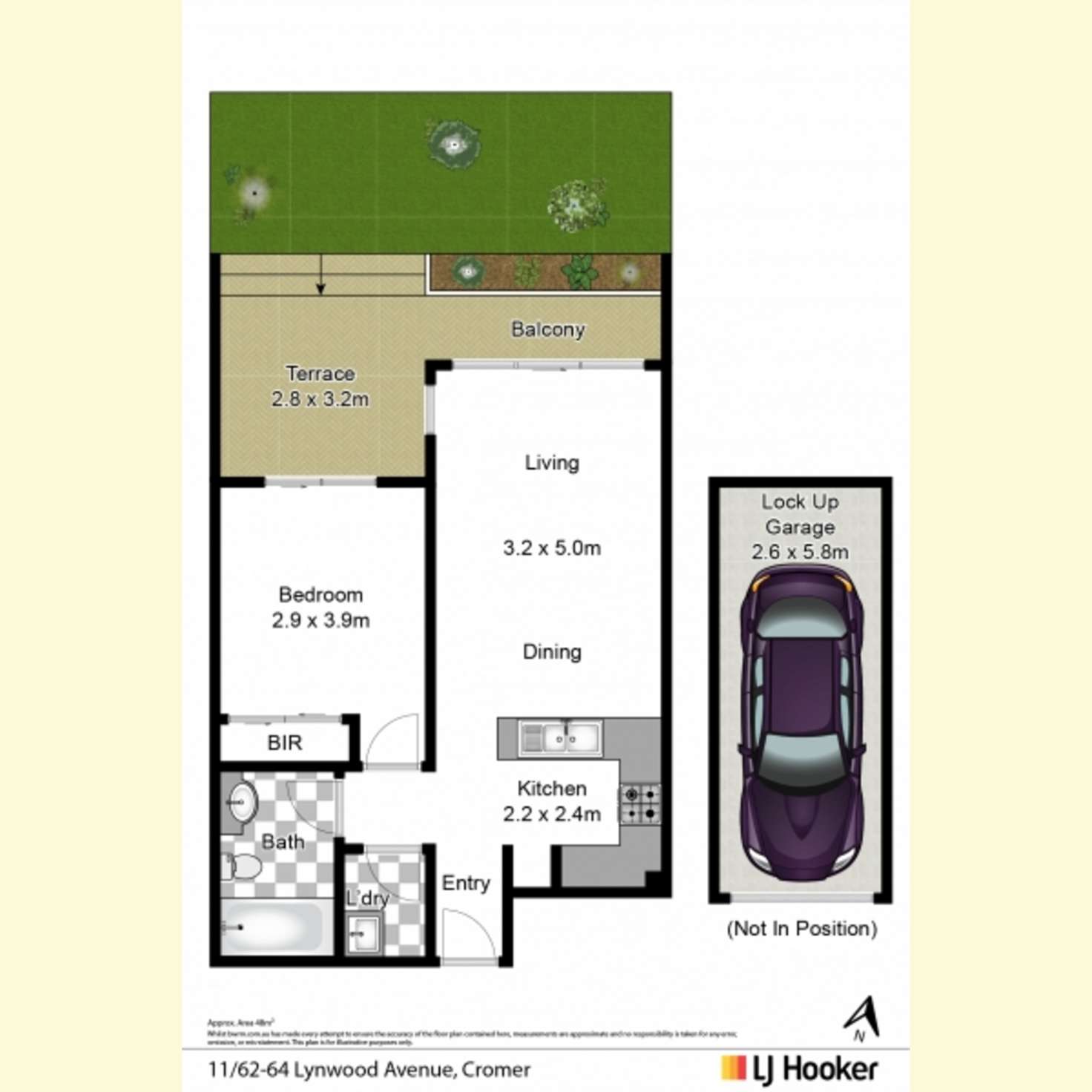 Floorplan of Homely apartment listing, 11/62-64 Lynwood Avenue, Cromer NSW 2099