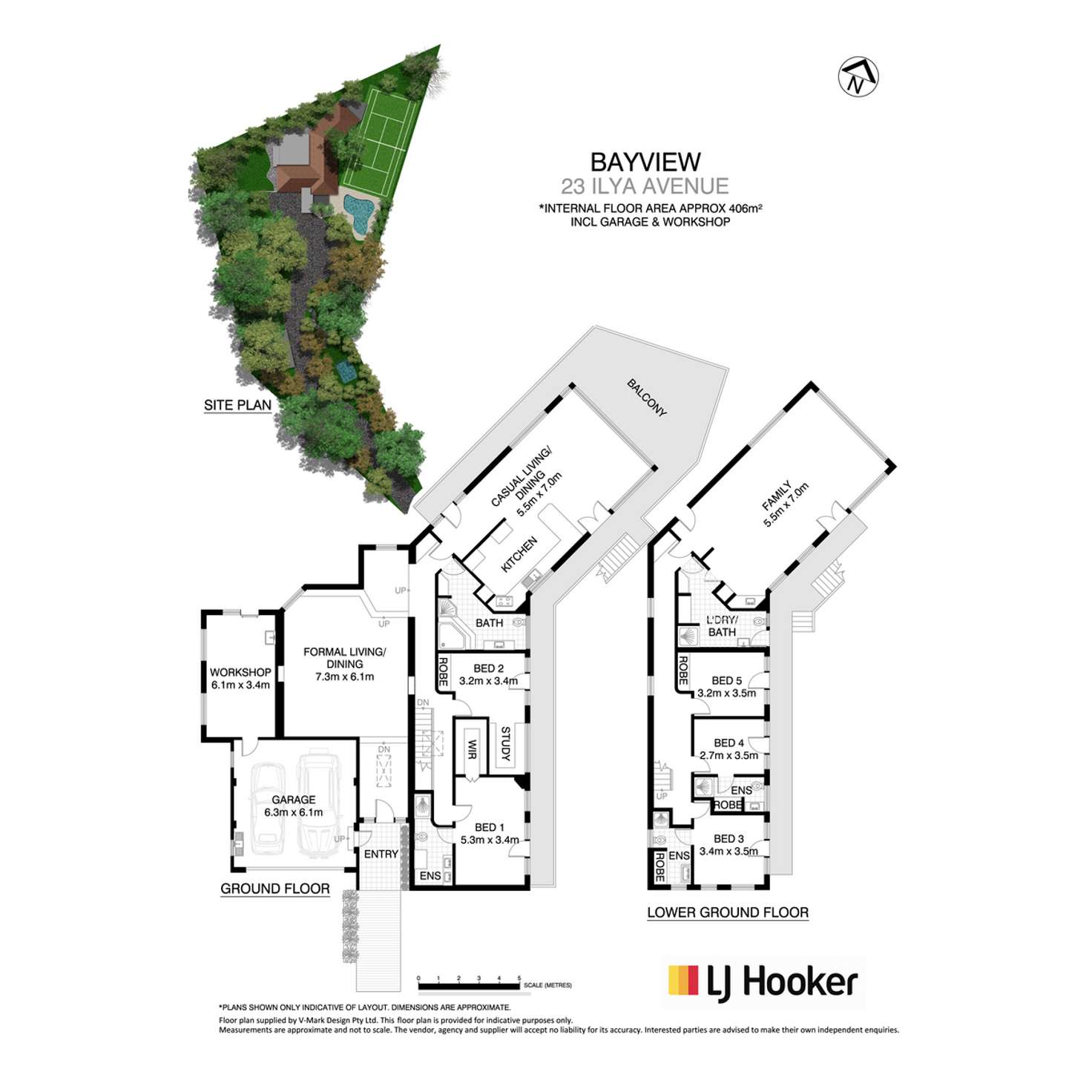 Floorplan of Homely house listing, 23 Ilya Avenue, Bayview NSW 2104