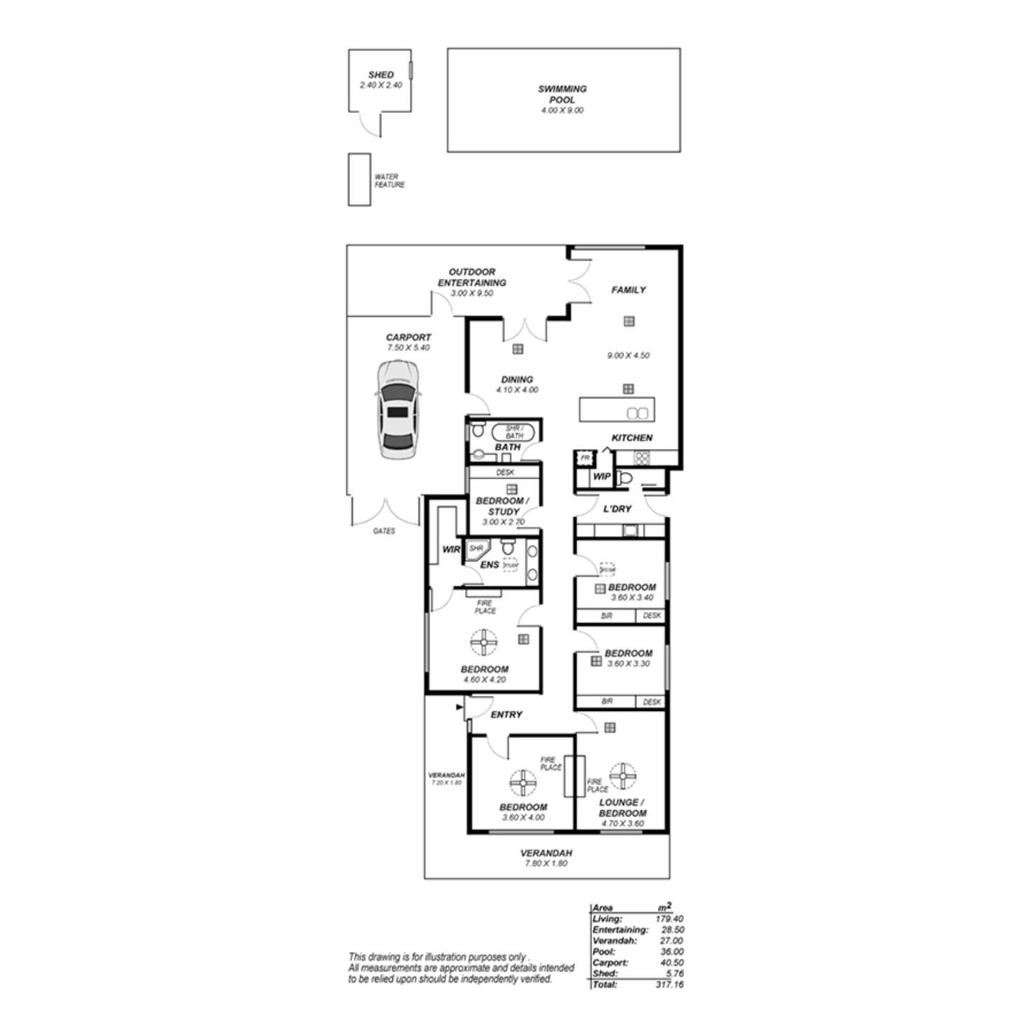 Floorplan of Homely house listing, 13 Harrow Terrace, Kingswood SA 5062