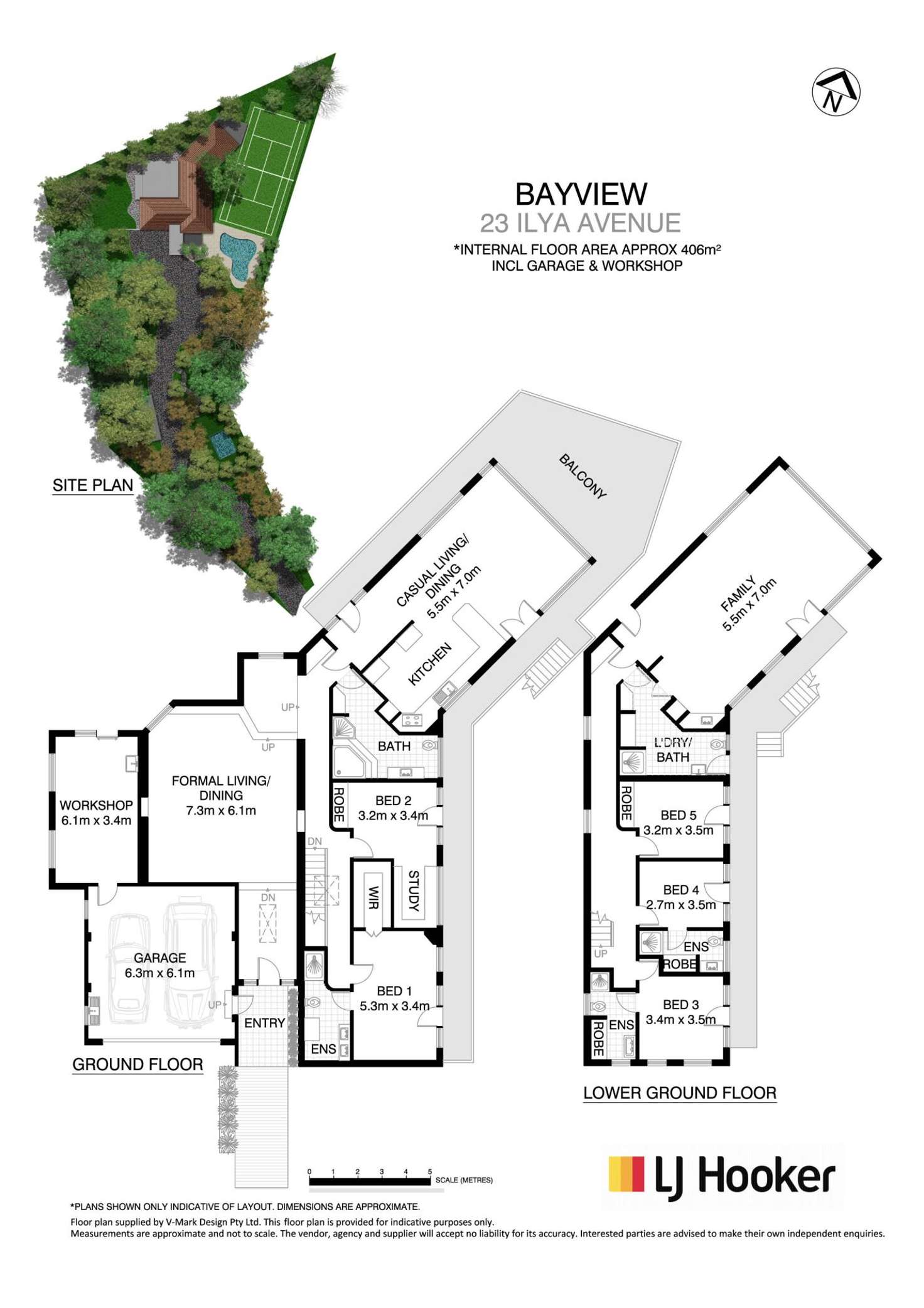 Floorplan of Homely house listing, 23 Ilya Avenue, Bayview NSW 2104
