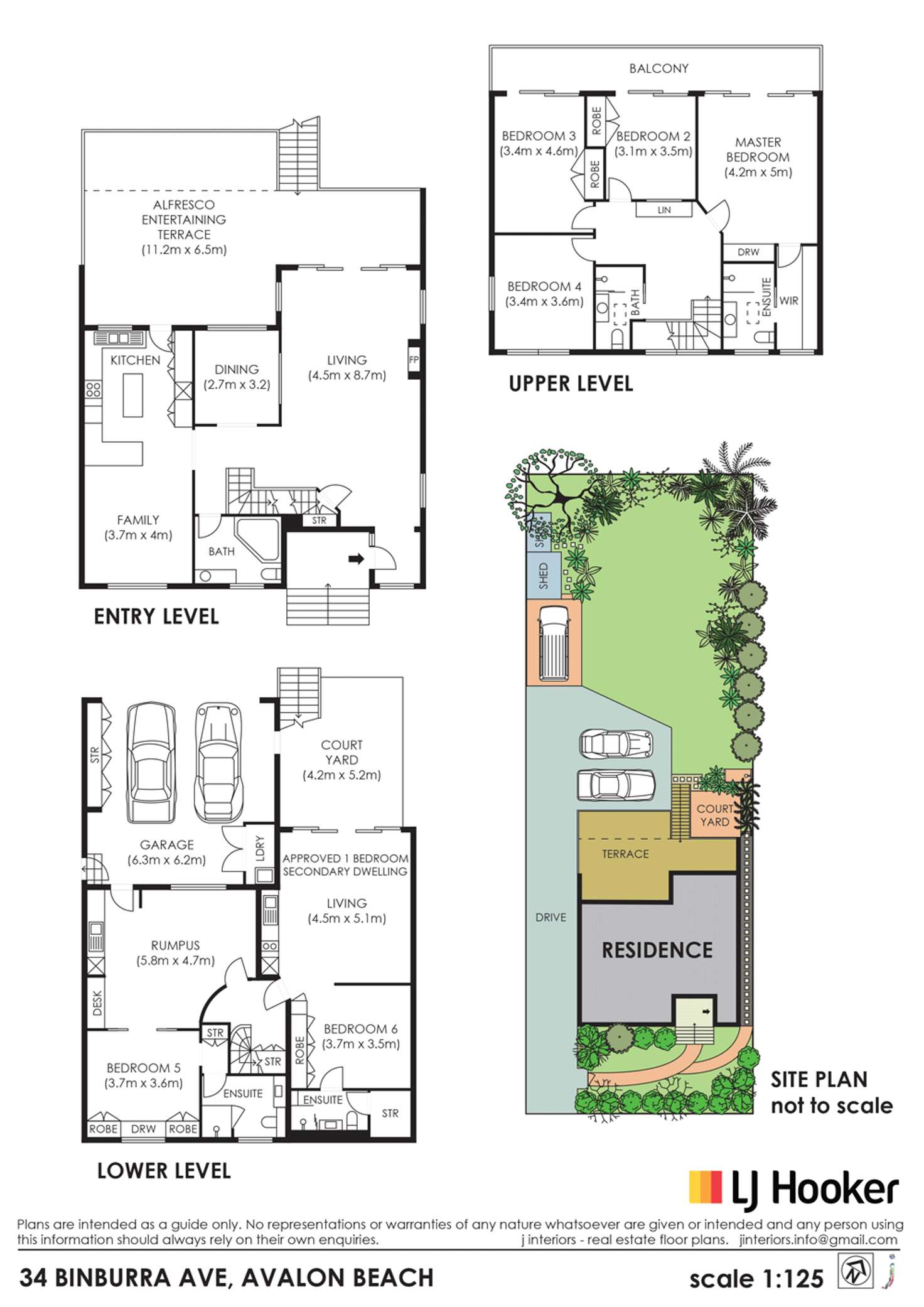 Floorplan of Homely house listing, 34 Binburra Avenue, Avalon Beach NSW 2107