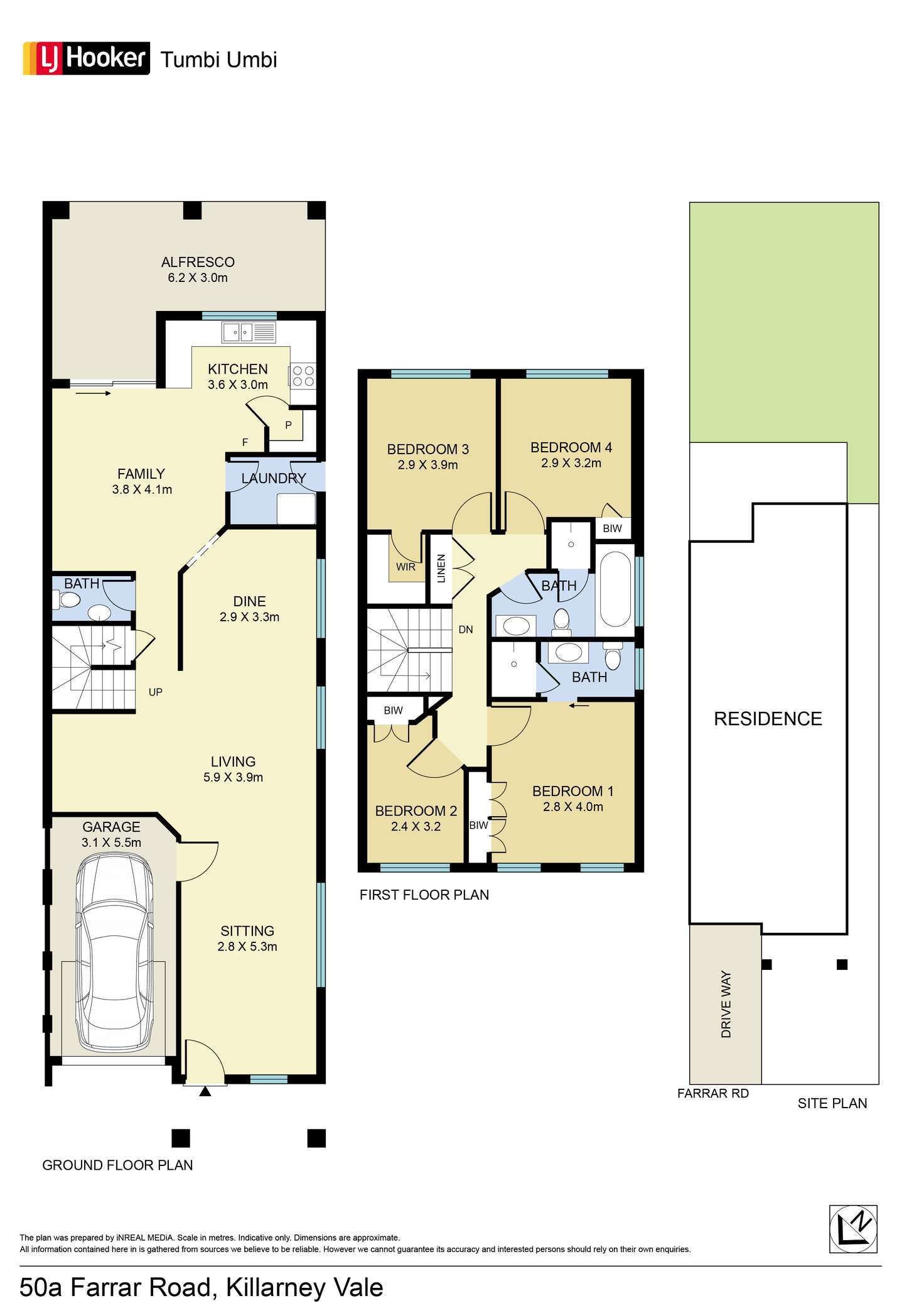 Floorplan of Homely house listing, 50a Farrar Road, Killarney Vale NSW 2261