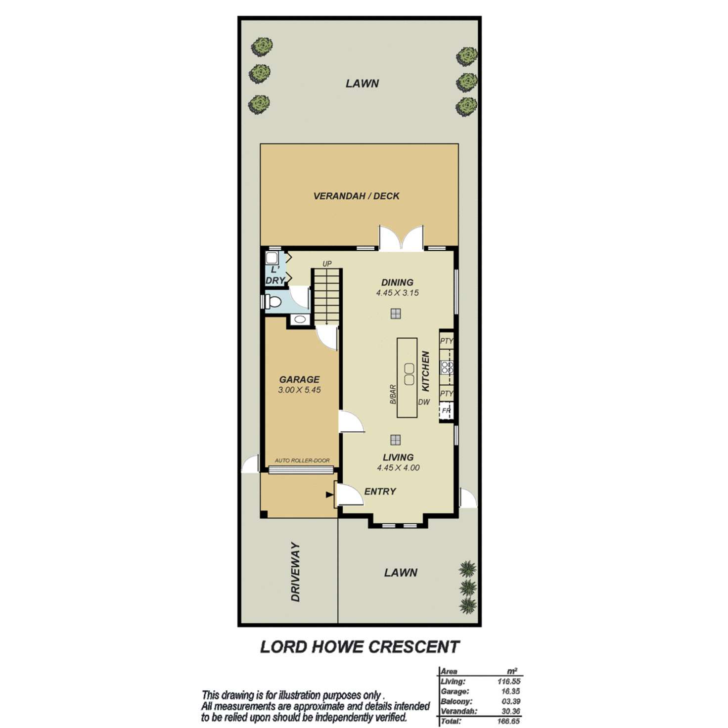 Floorplan of Homely house listing, 5 Lord Howe Crescent, Mawson Lakes SA 5095