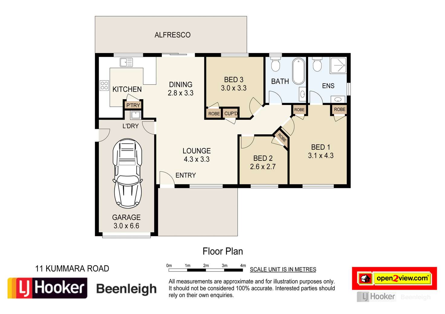 Floorplan of Homely house listing, 11 Kummara Road, Edens Landing QLD 4207