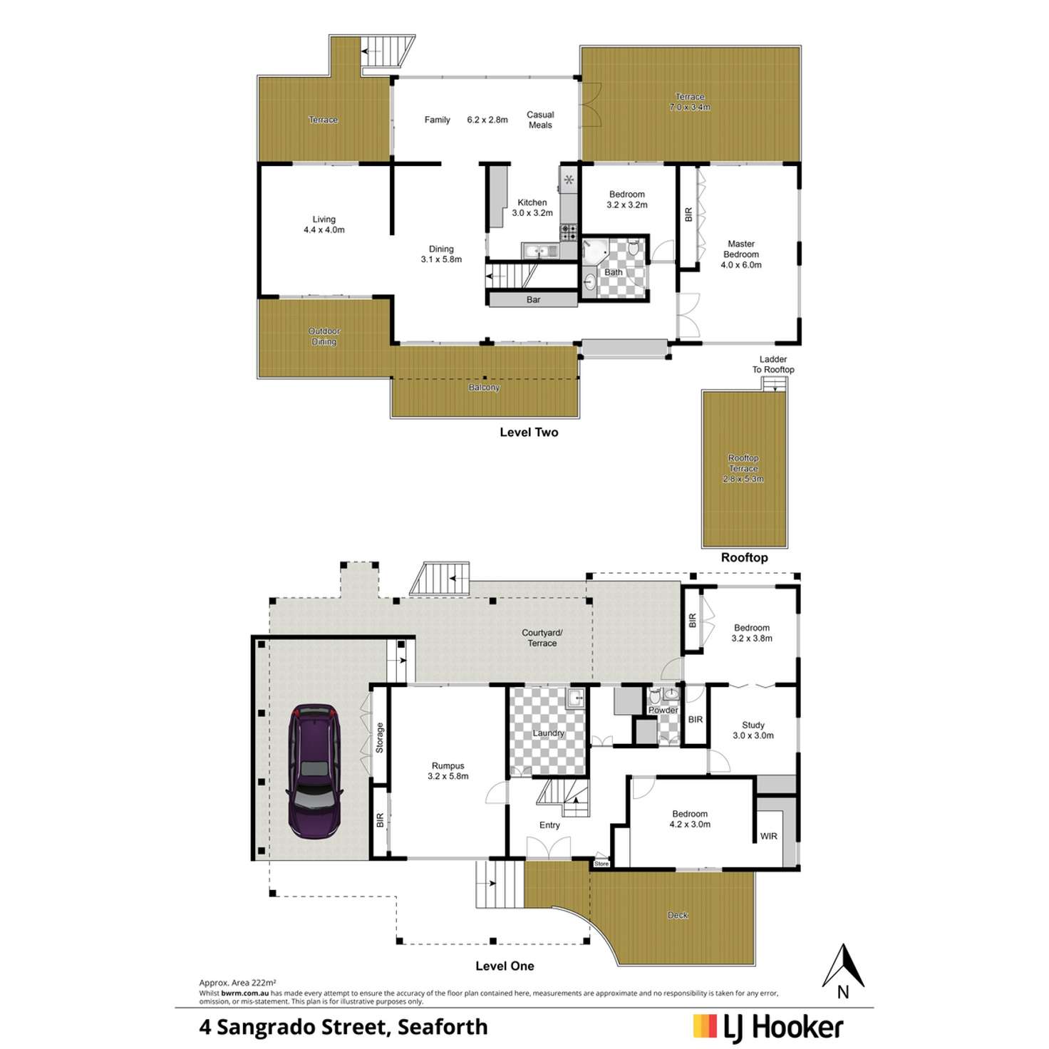 Floorplan of Homely house listing, 4 Sangrado Street, Seaforth NSW 2092