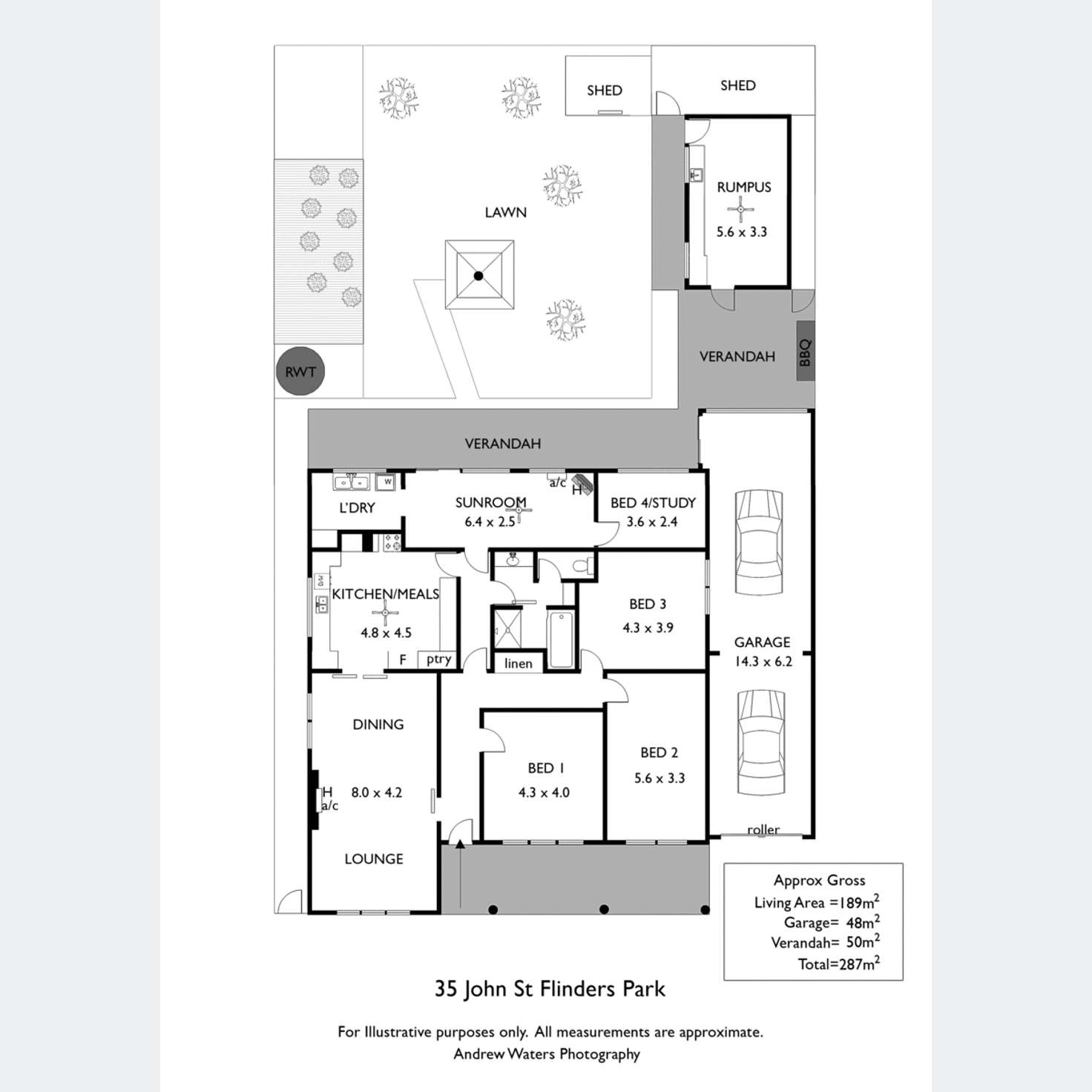 Floorplan of Homely house listing, 35 John Street, Flinders Park SA 5025