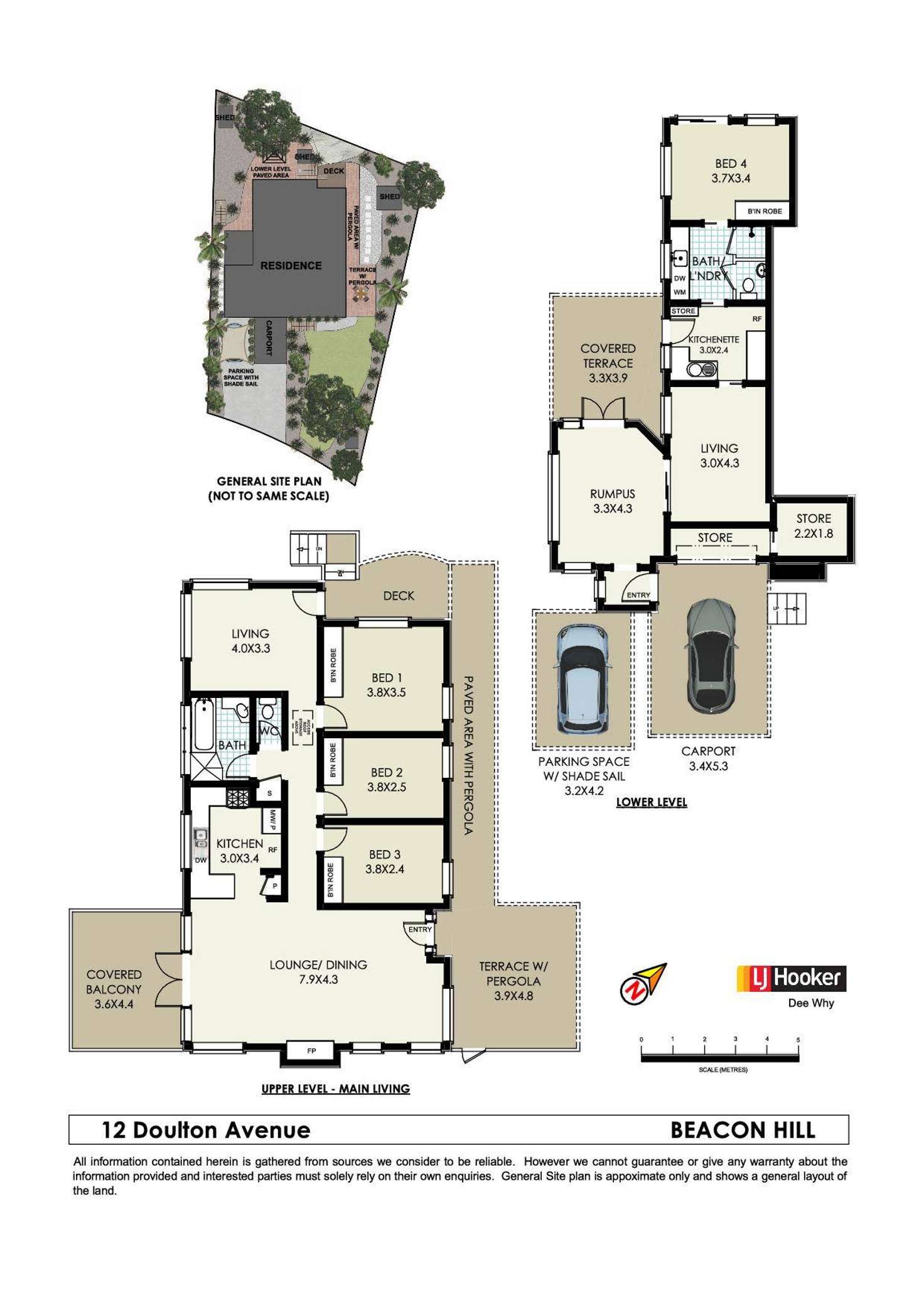 Floorplan of Homely house listing, 12 Doulton Avenue, Beacon Hill NSW 2100