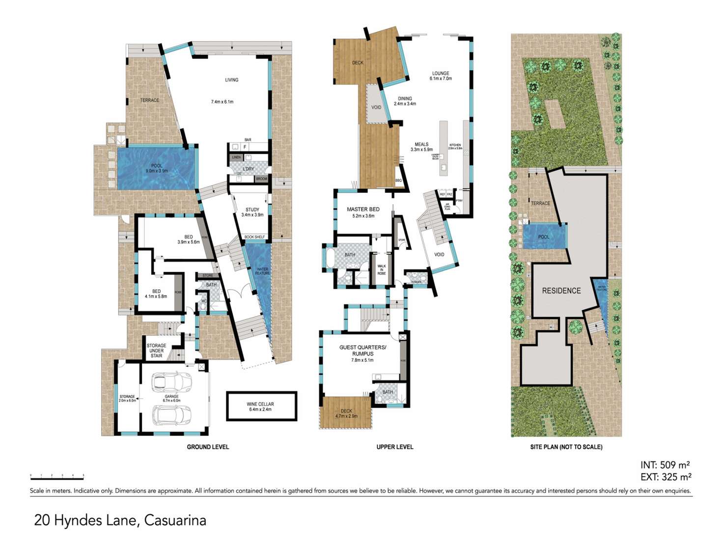 Floorplan of Homely house listing, 20 Hyndes Lane, Casuarina NSW 2487