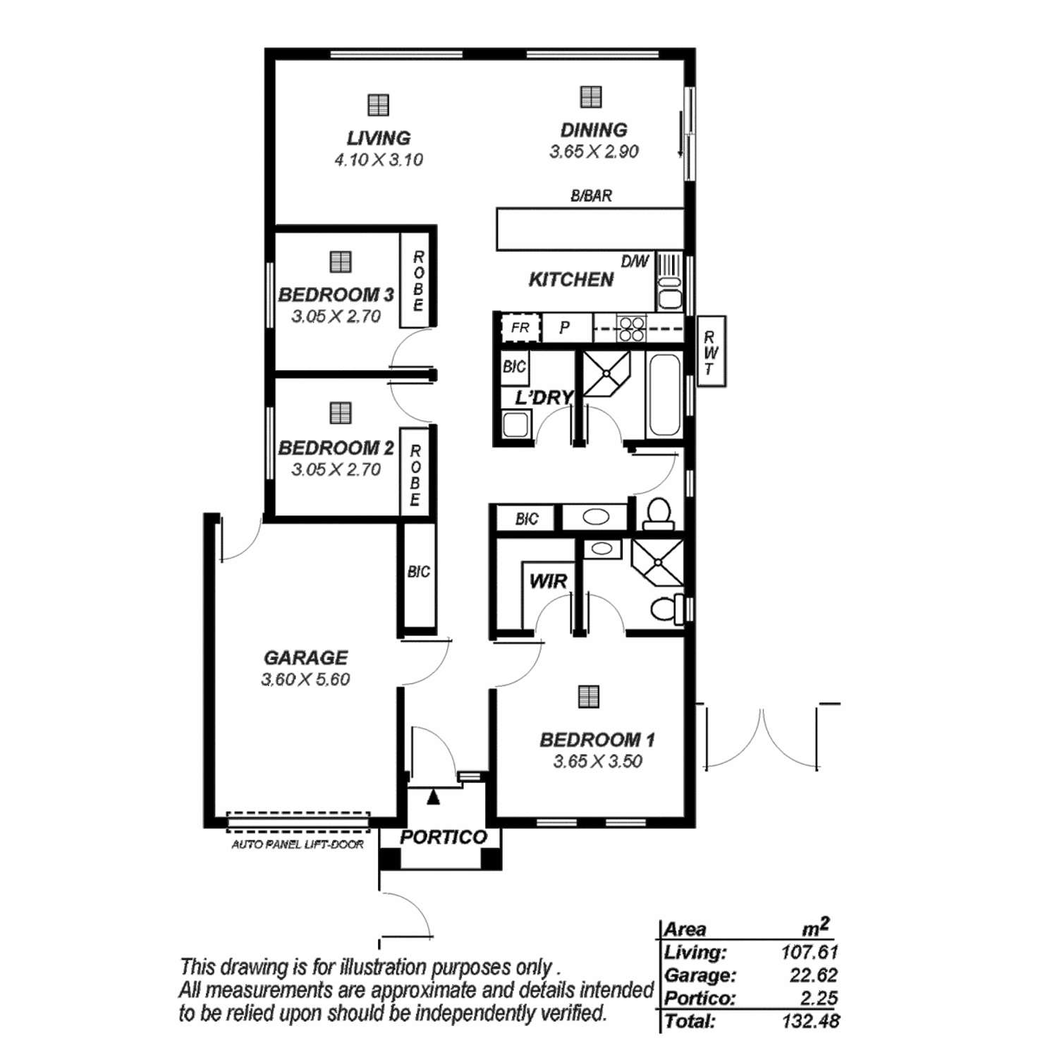 Floorplan of Homely house listing, 264 Hampstead Road, Clearview SA 5085
