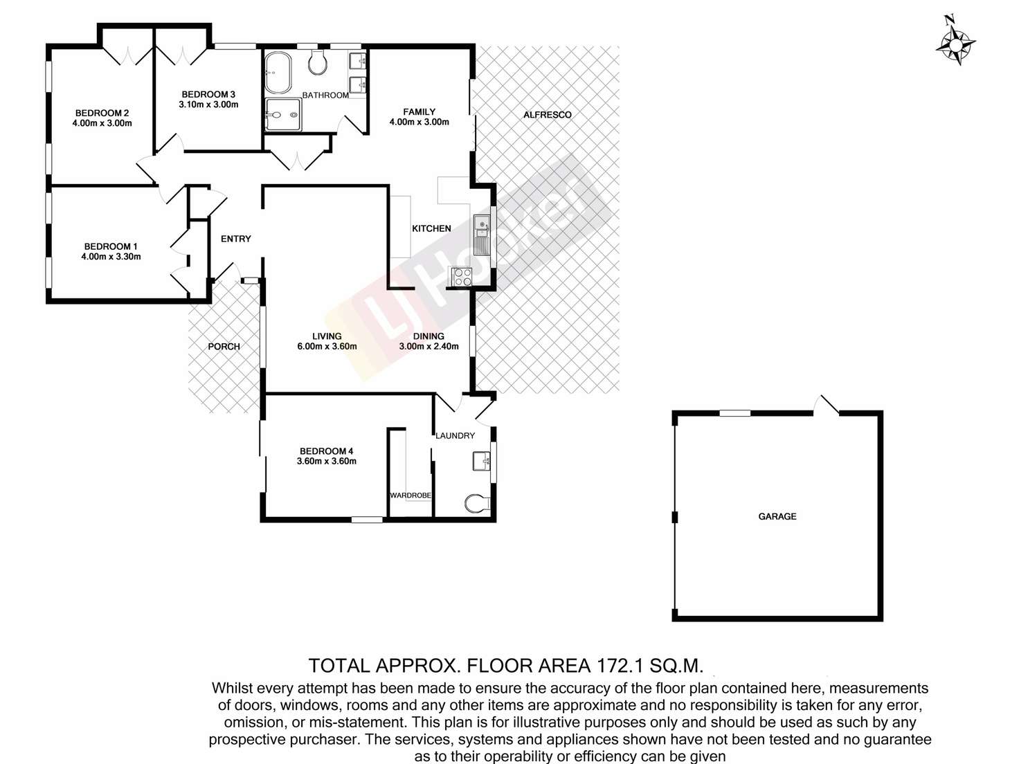 Floorplan of Homely house listing, 10 Owenia Street, Algester QLD 4115