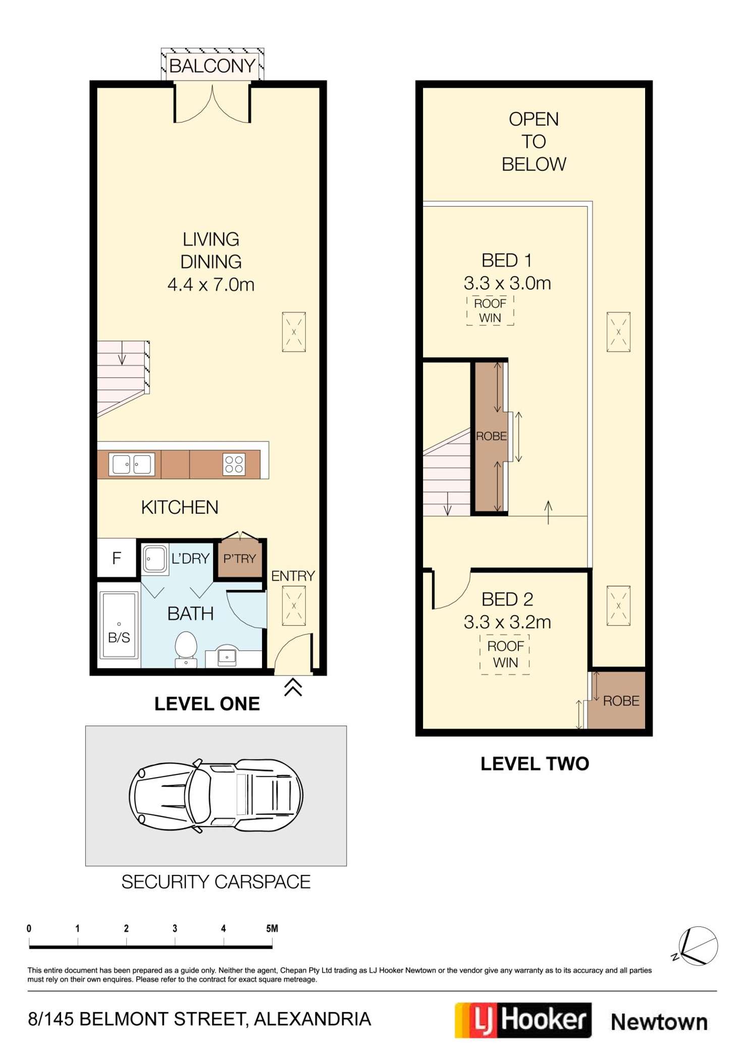 Floorplan of Homely apartment listing, 8/145 Belmont Street, Alexandria NSW 2015
