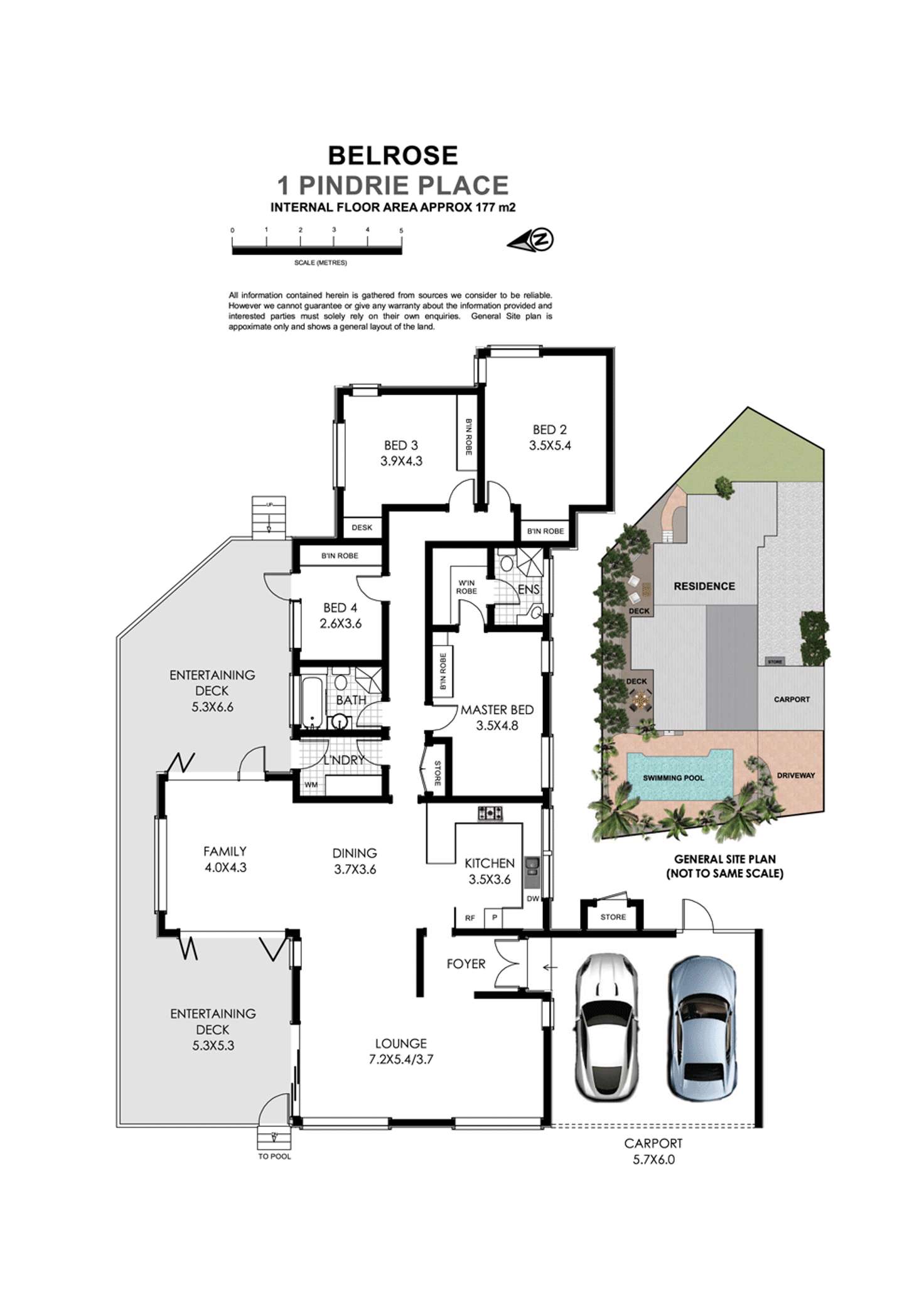 Floorplan of Homely house listing, 1 Pindrie Place, Belrose NSW 2085