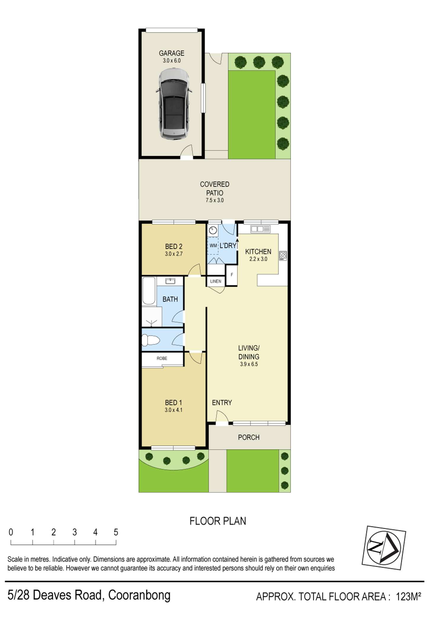 Floorplan of Homely villa listing, 5/28 Deaves Road, Cooranbong NSW 2265