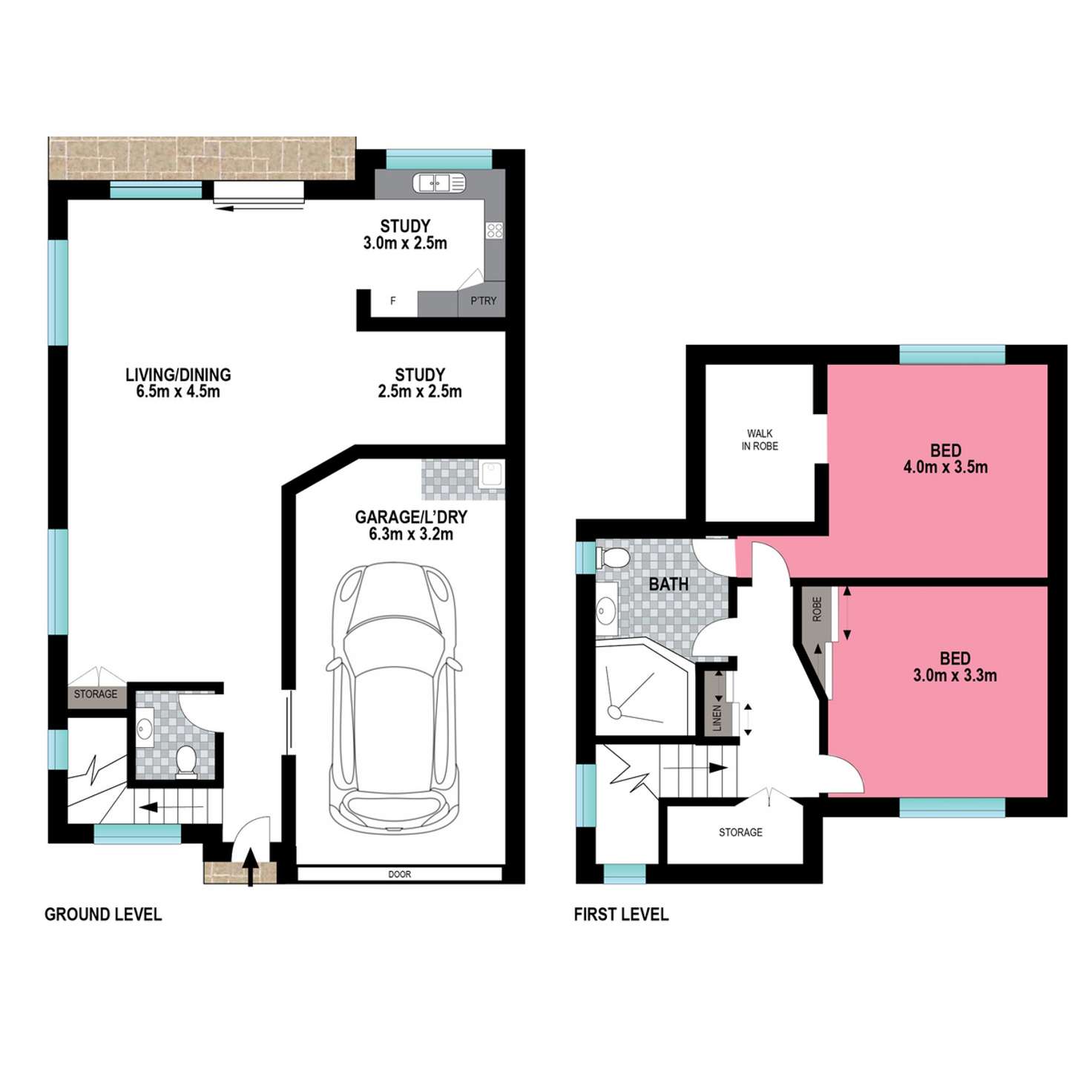 Floorplan of Homely townhouse listing, 20/14-22 Lipscombe Road, Deception Bay QLD 4508