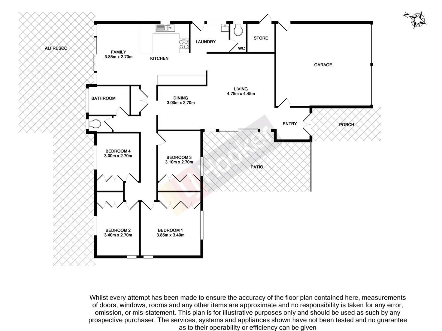 Floorplan of Homely house listing, 59 Silkwood Street, Algester QLD 4115