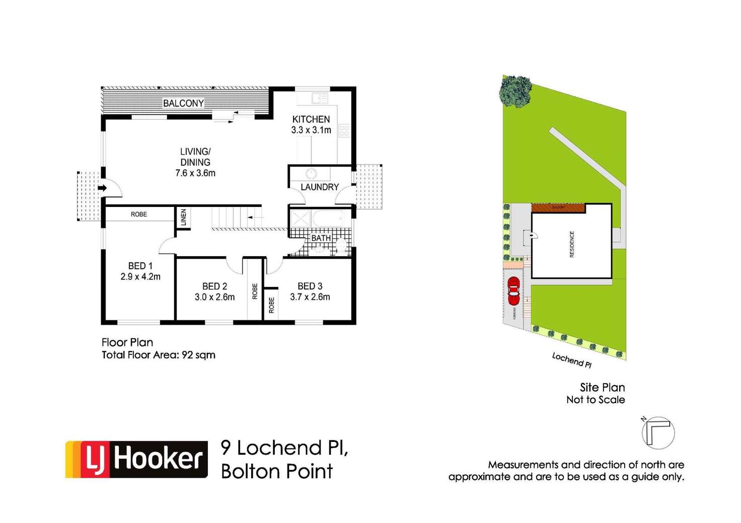 Floorplan of Homely house listing, 9 Lochend Place, Bolton Point NSW 2283