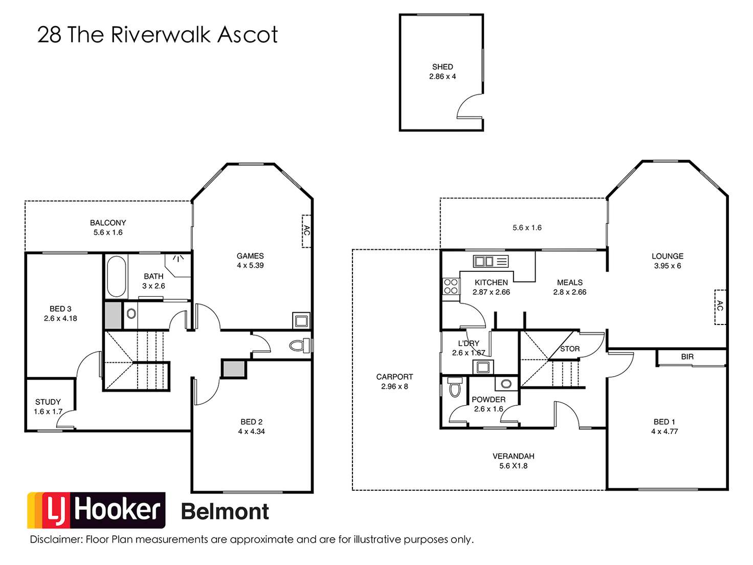 Floorplan of Homely house listing, 28 The Riverwalk, Ascot WA 6104
