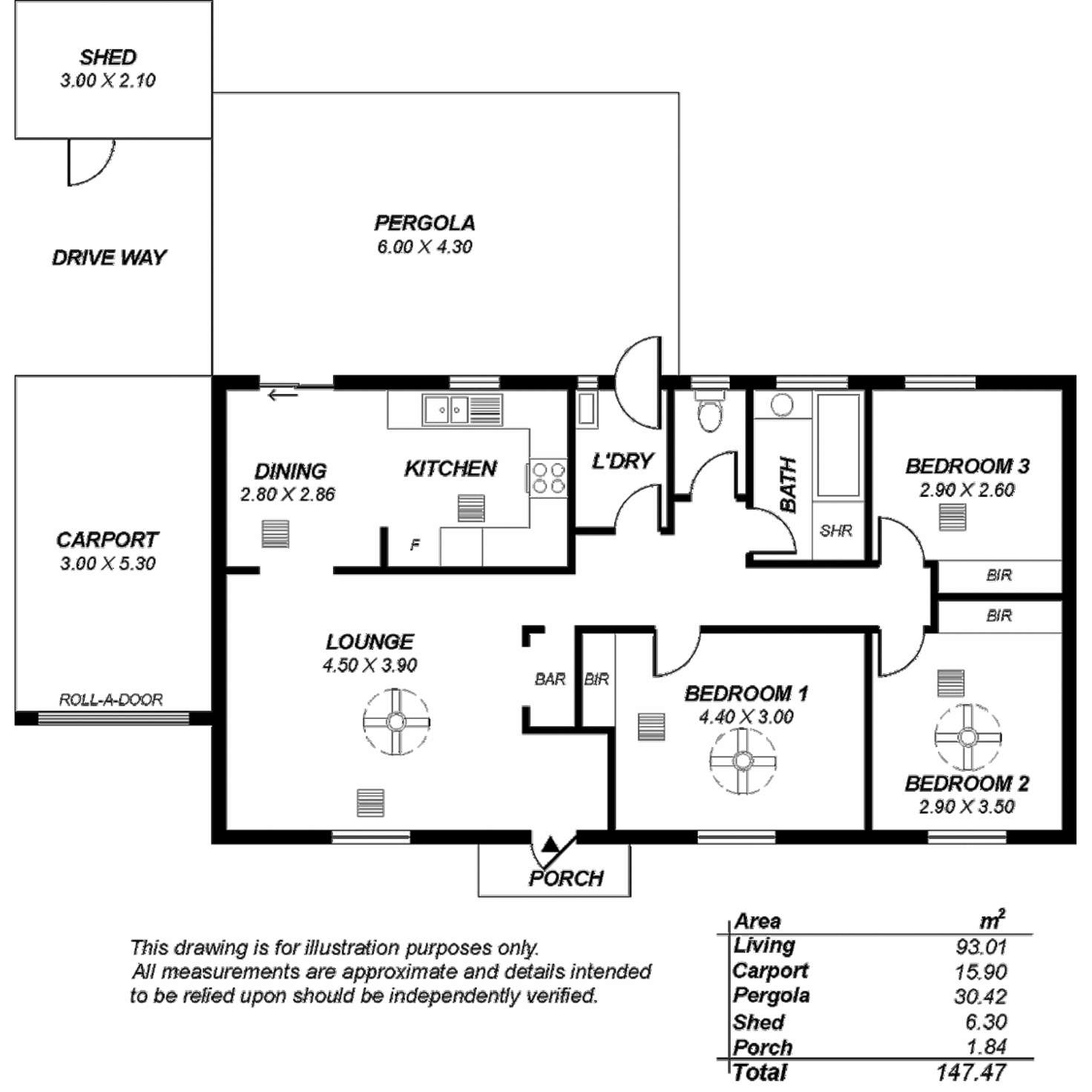 Floorplan of Homely house listing, 23 Sylvia Street, Blair Athol SA 5084