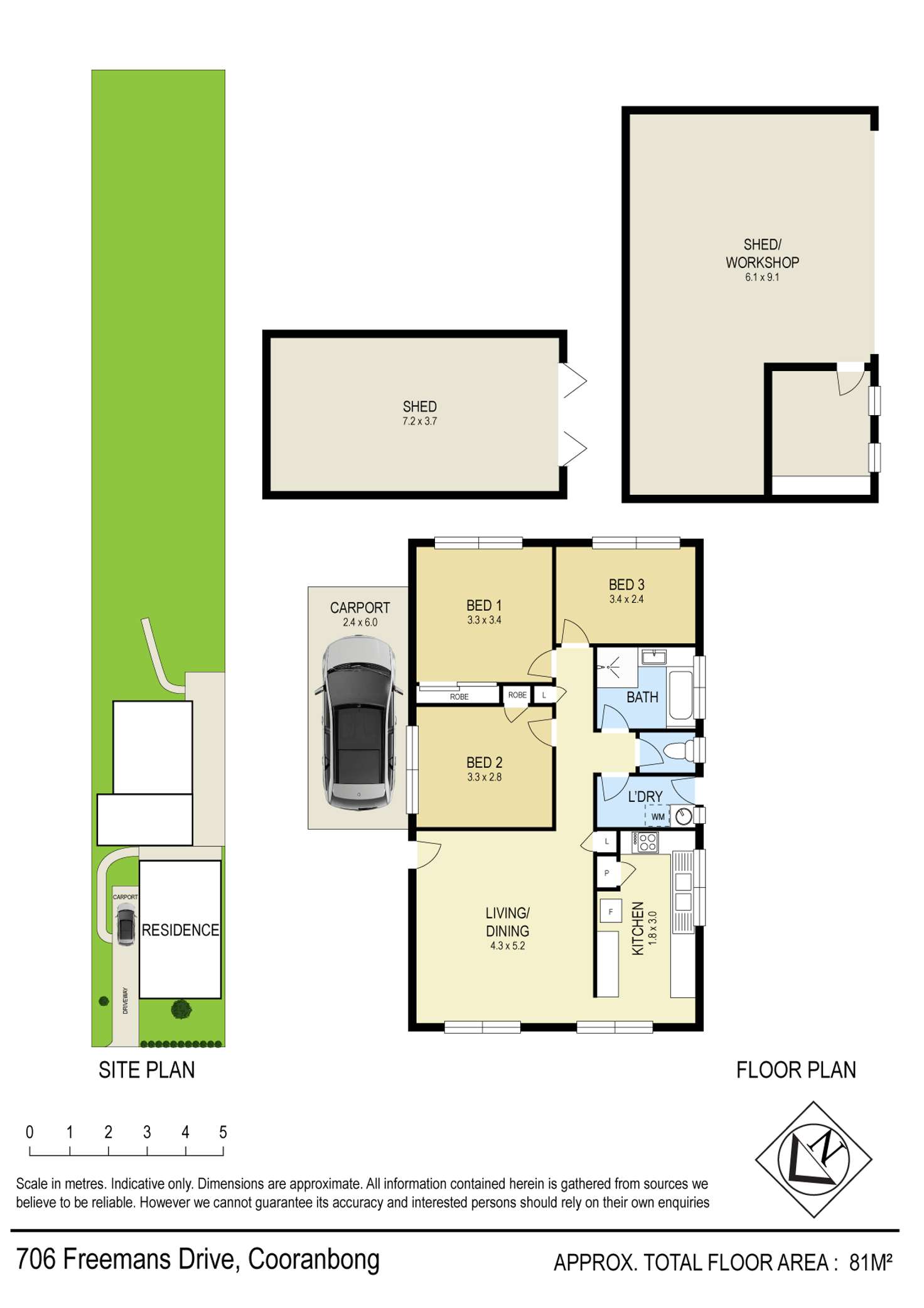 Floorplan of Homely house listing, 706 Freemans Drive, Cooranbong NSW 2265