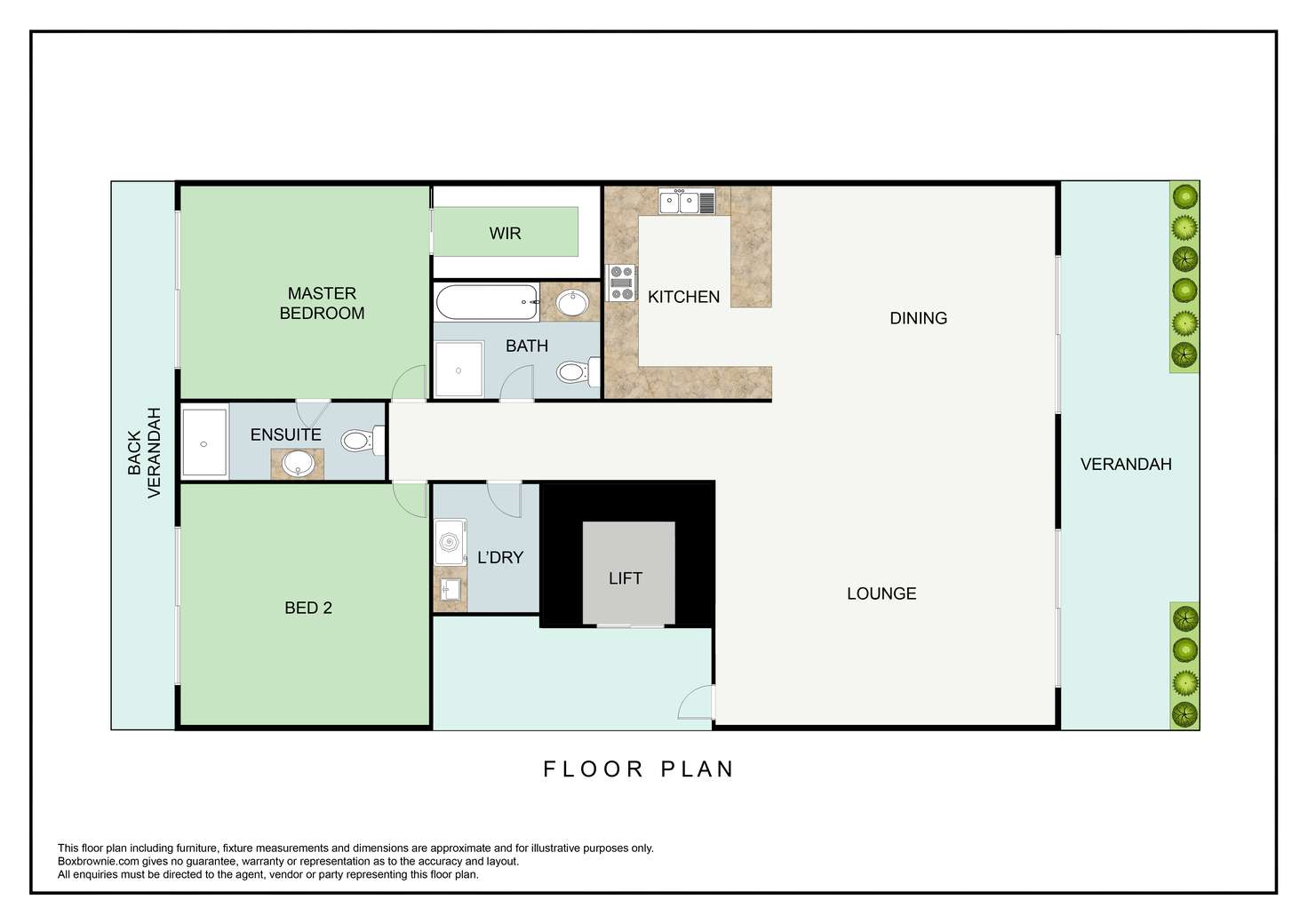 Floorplan of Homely apartment listing, Apartment 6/81-87 Arlington Esplanade, Clifton Beach QLD 4879