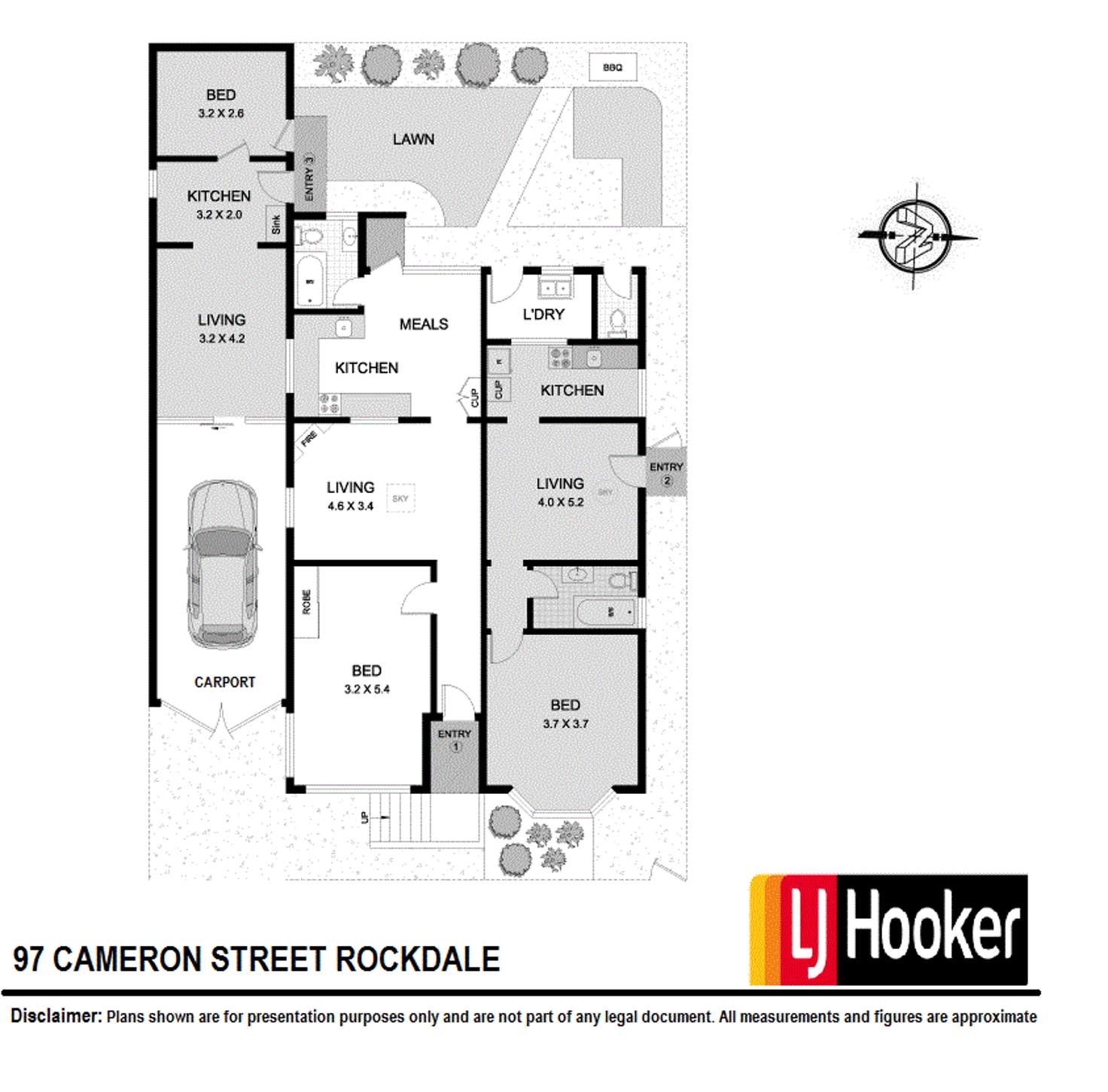 Floorplan of Homely house listing, 97 Cameron Street, Rockdale NSW 2216