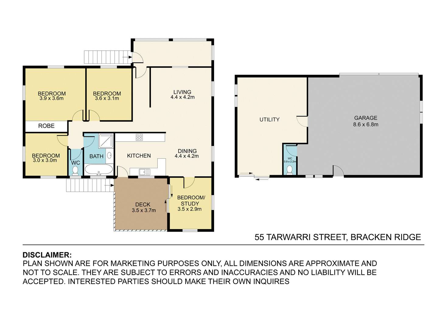 Floorplan of Homely house listing, 55 Tarwarri Street, Bracken Ridge QLD 4017