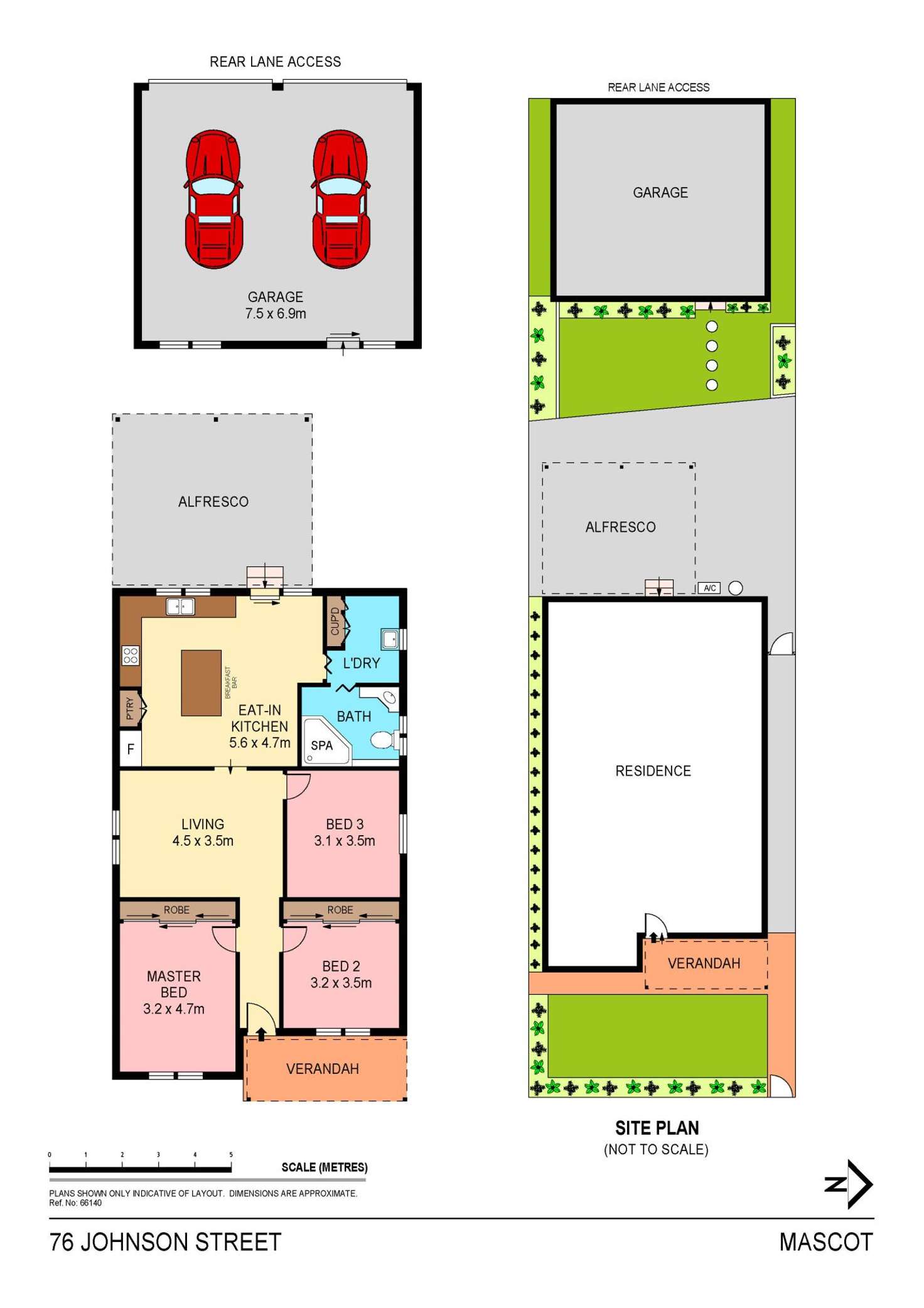 Floorplan of Homely house listing, 76 Johnson Street, Mascot NSW 2020