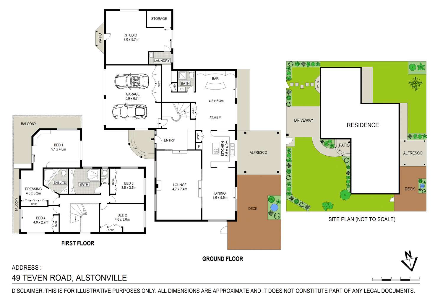 Floorplan of Homely house listing, 49 Teven Road, Alstonville NSW 2477