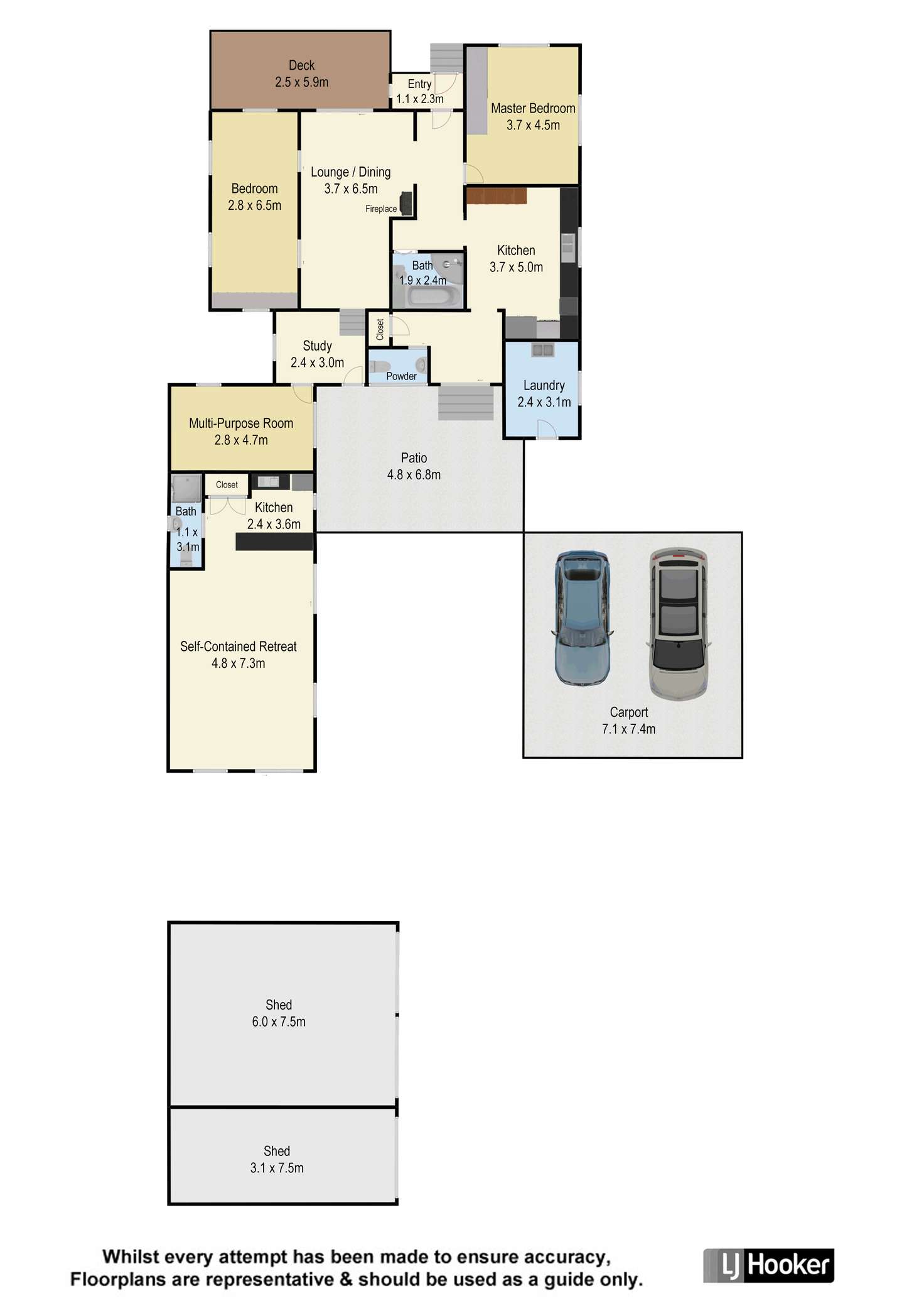 Floorplan of Homely house listing, 25 Hellen Street, Bald Hills QLD 4036